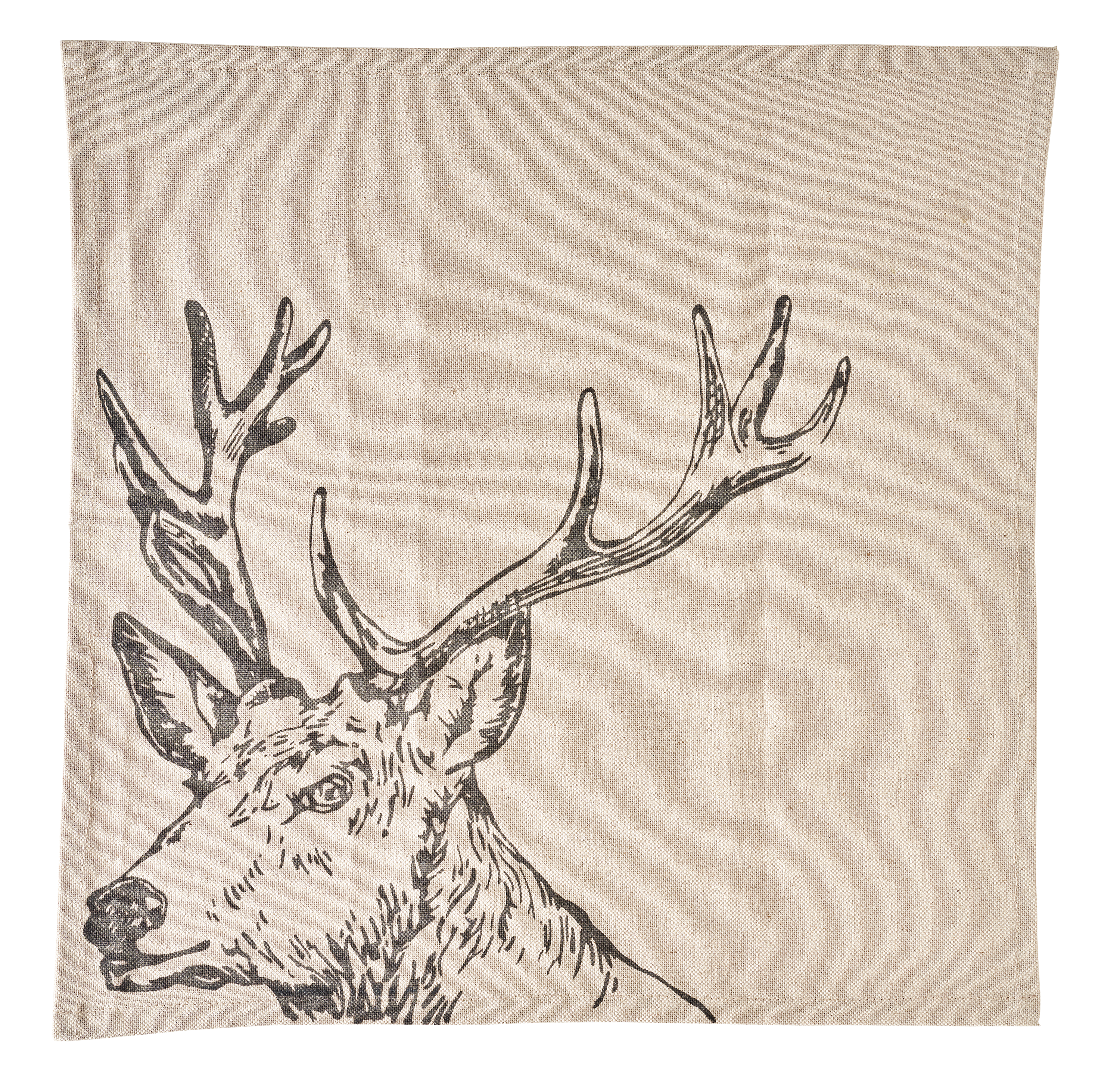 Image of Selbrae House Stag Linen Napkins Set of 4