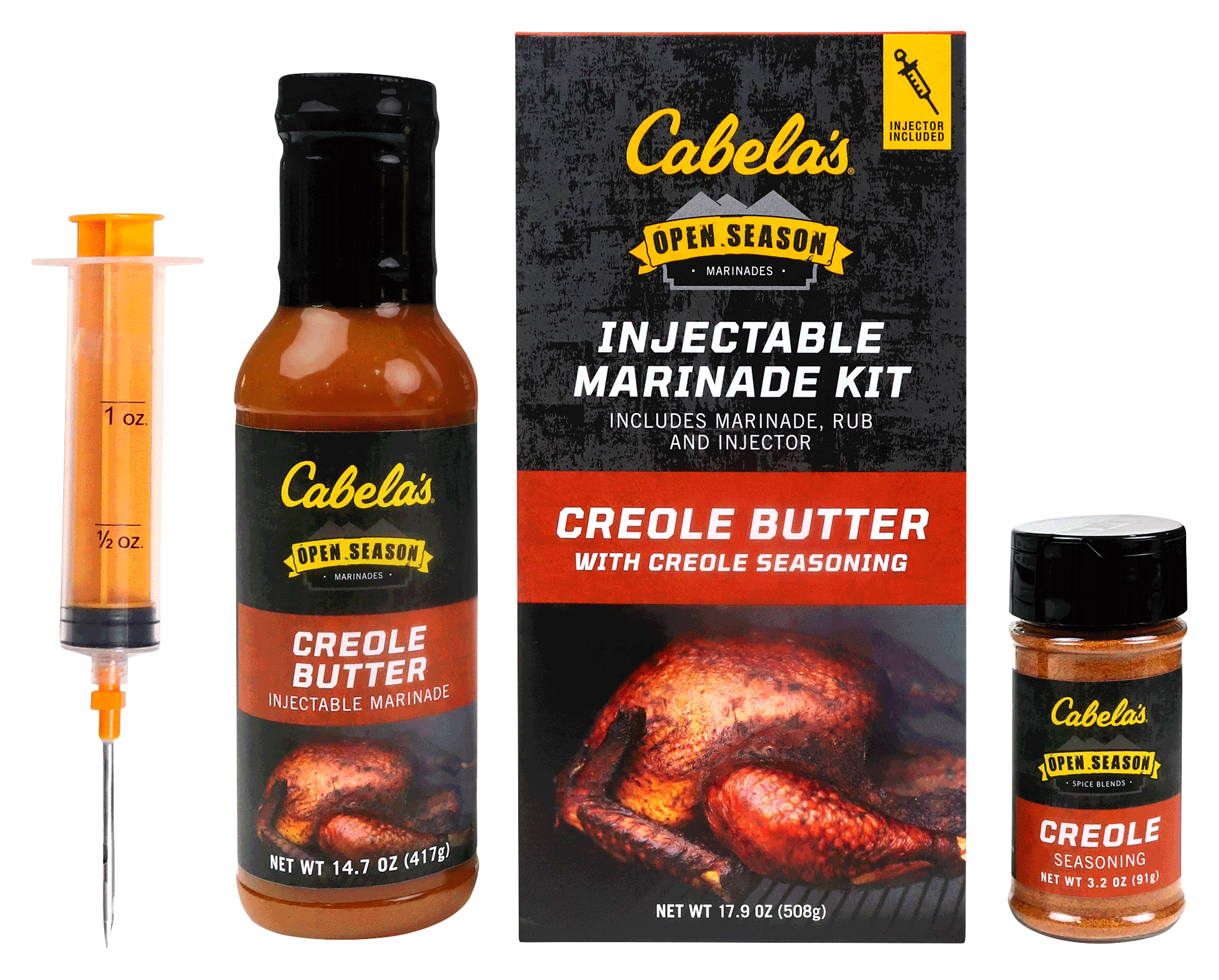 Tony Chachere's Creole Butter & Roasted Garlic Injectable Marinade