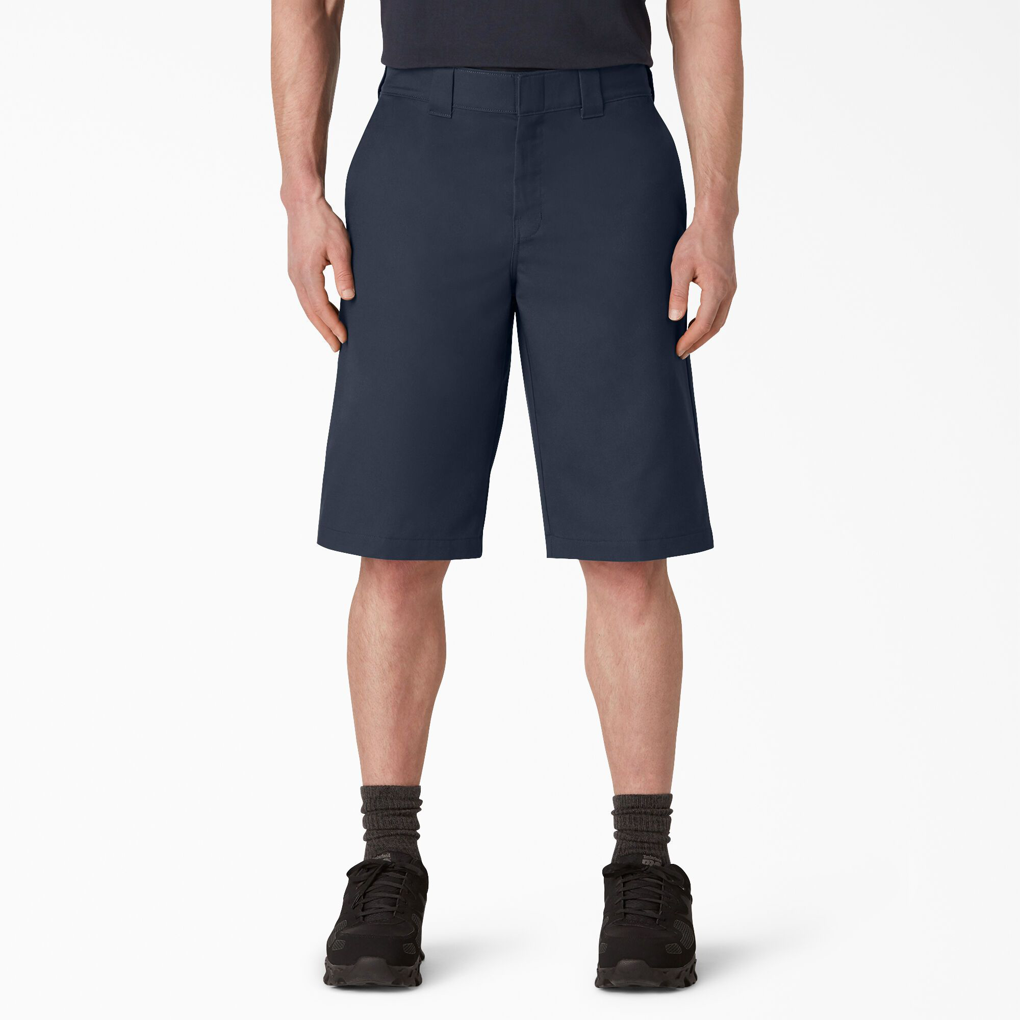 Dickies Cooling Temp-iQ Active-Waist Flat-Front Shorts for Men - Dark Navy - 30
