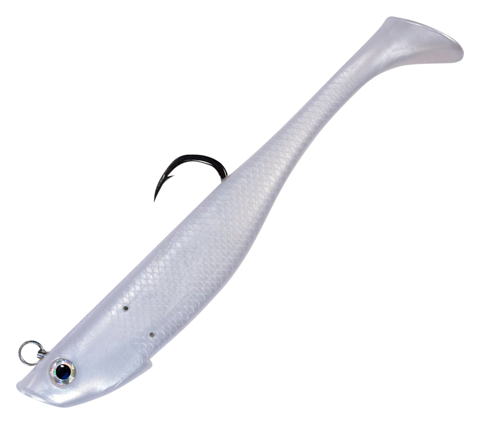 Hogy Harness Protail Swimbait - Bone - 9" - 6 oz.