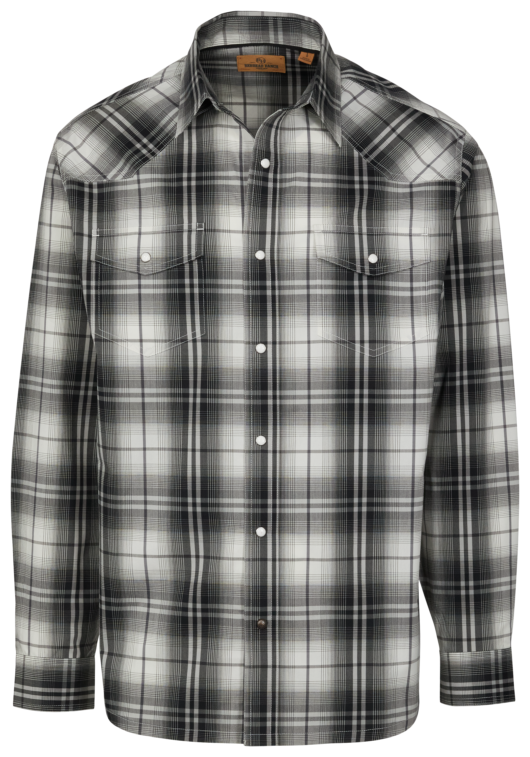 REDHEAD Ranch Kennedale Plaid Long-Sleeve Shirt for Men