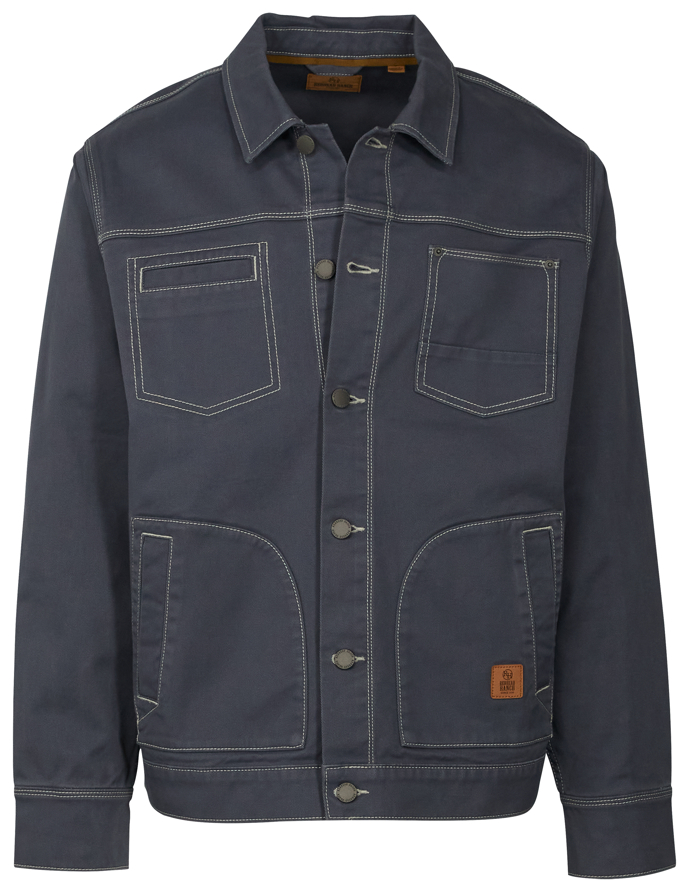 Image of RedHead Ranch Stretch Twill Greybull Jacket for Men - Gray - L