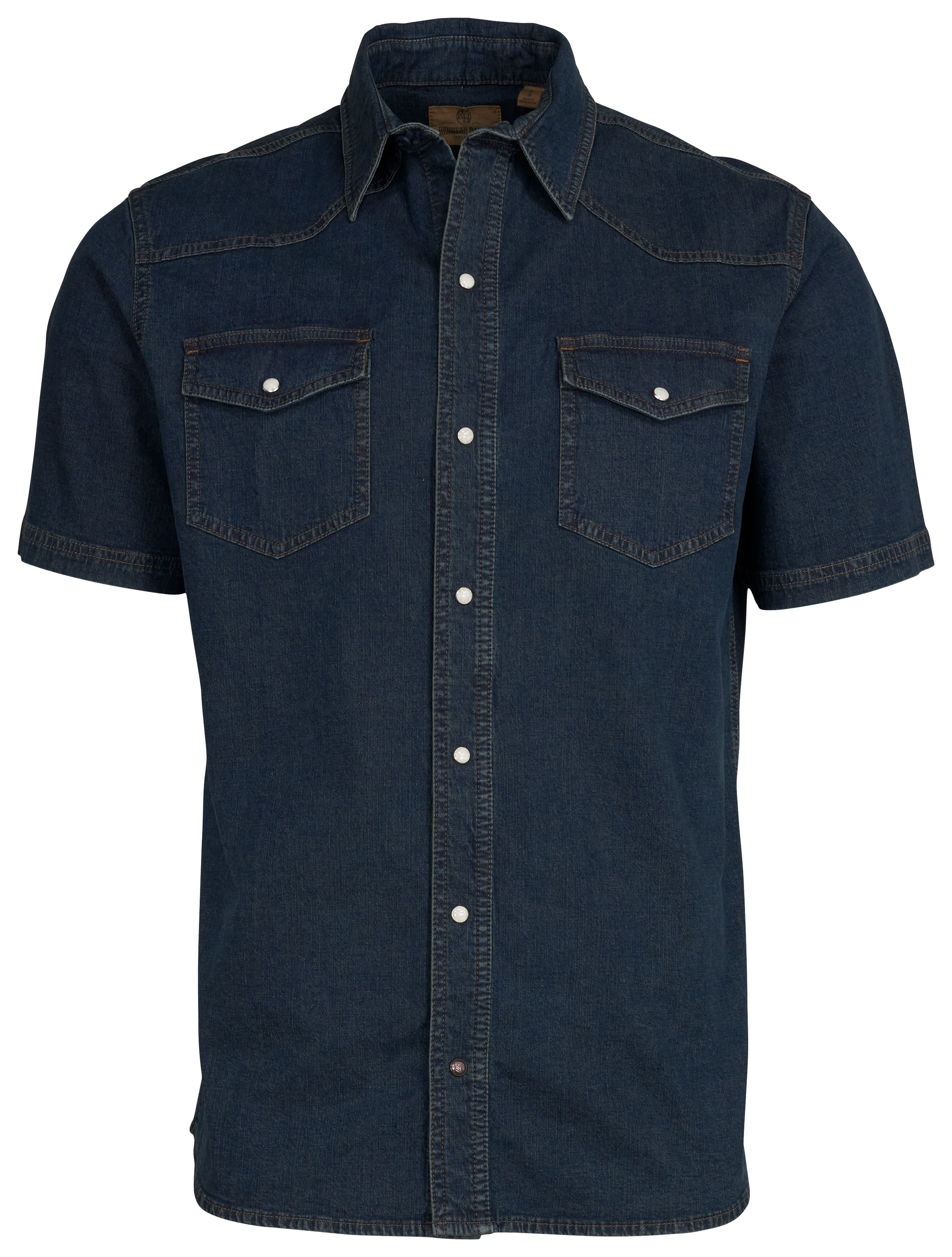 RedHead Ranch Muleshoe Denim Short-Sleeve Shirt for Men                                                                         