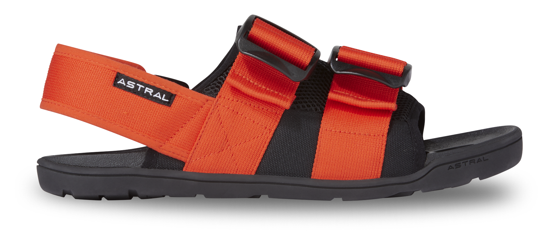 Image of Astral PFD Adjustable Sandals for Men - Fire Orange - 8M