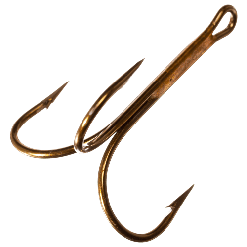 Mustad Treble Hook, Size: 12/0