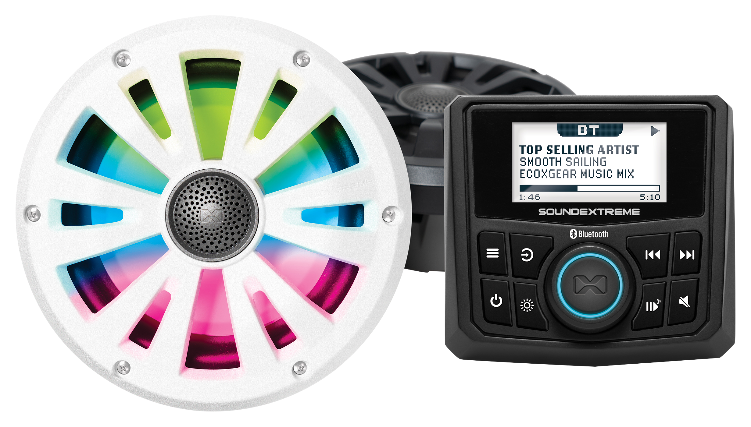 ECOXGEAR Marine Gauge Radio with Speakers