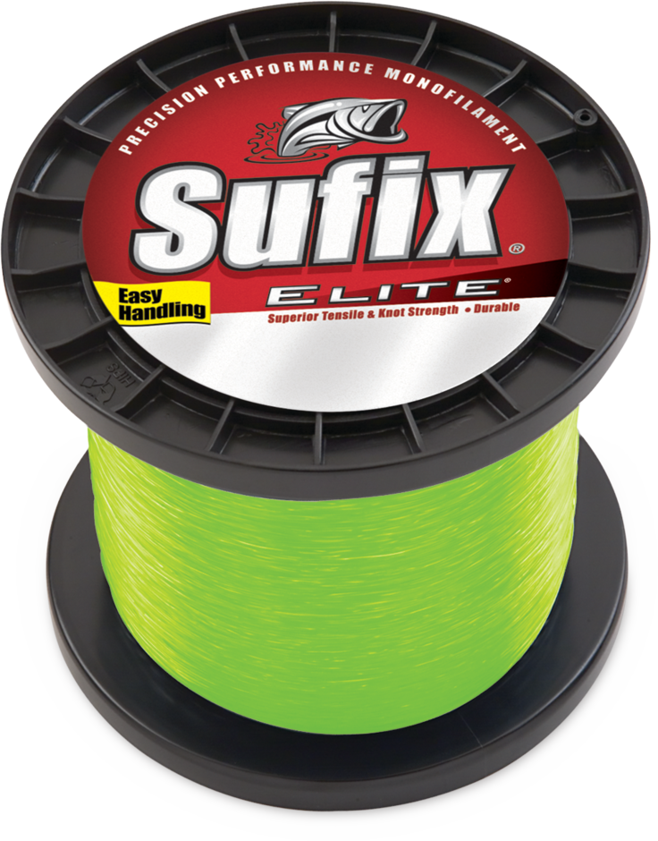  Sufix Elite 3000-Yards Spool Size Fishing Line (Yellow,  12-Pound) : Monofilament Fishing Line : Sports & Outdoors