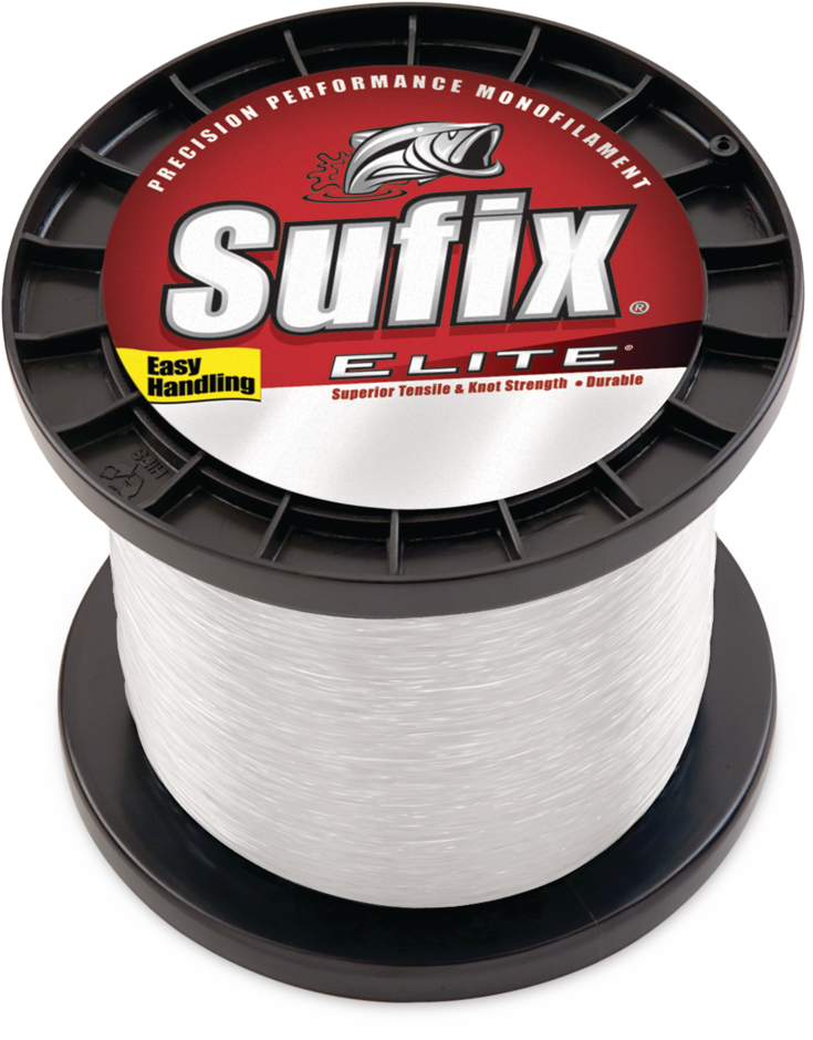 Image of Sufix Elite Fishing Line - Clear - 3000 Yards - 17 lb