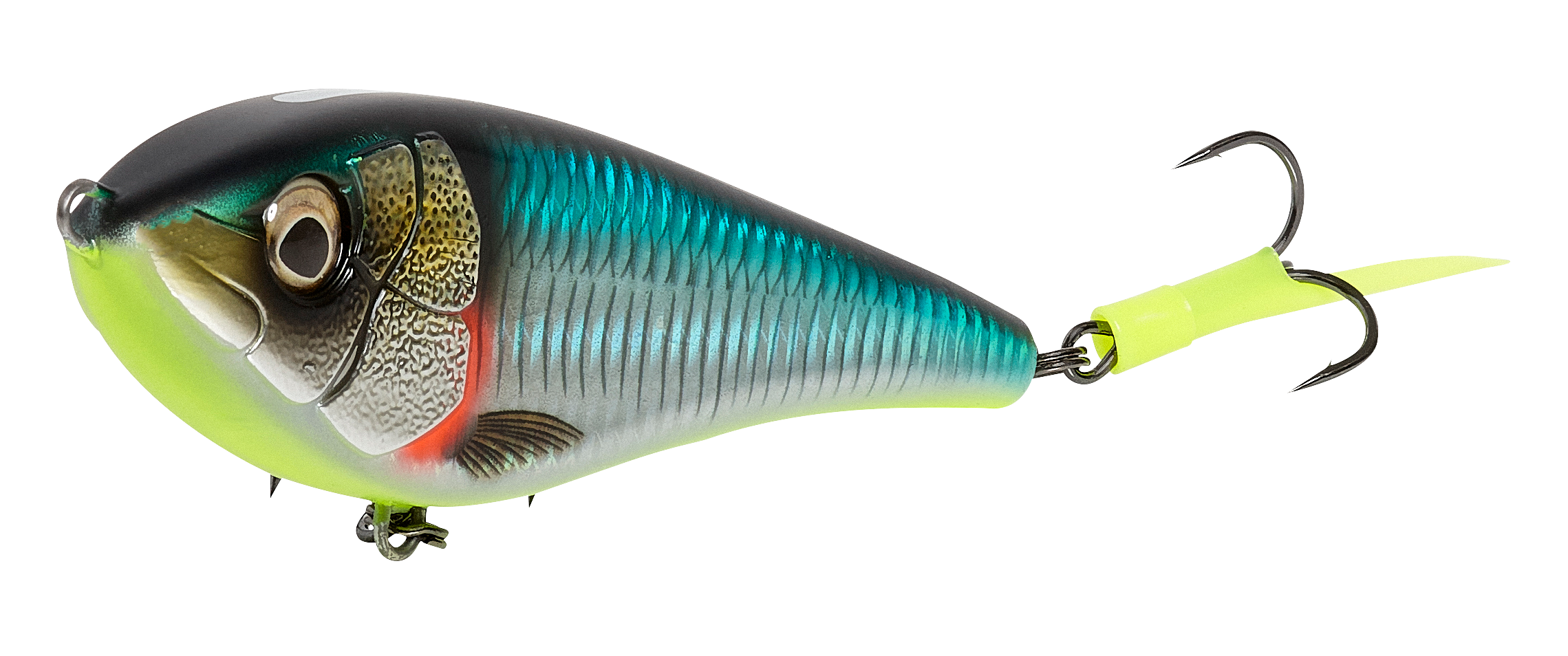 Image of Savage Gear Deviator Swimbait - Green Silver