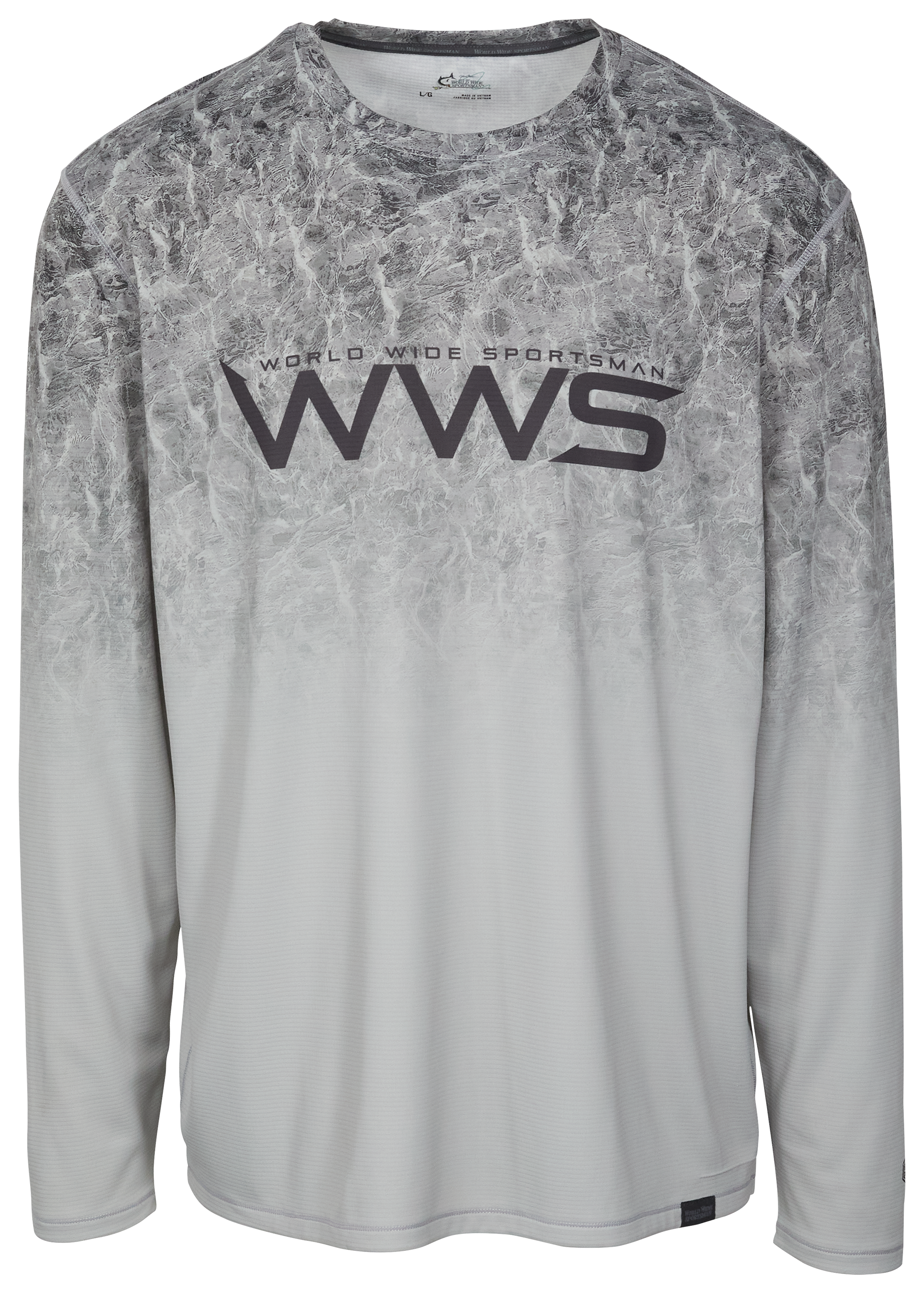 World Wide Sportsman 3D Cool Sublimated Long-Sleeve Casting Shirt for Men