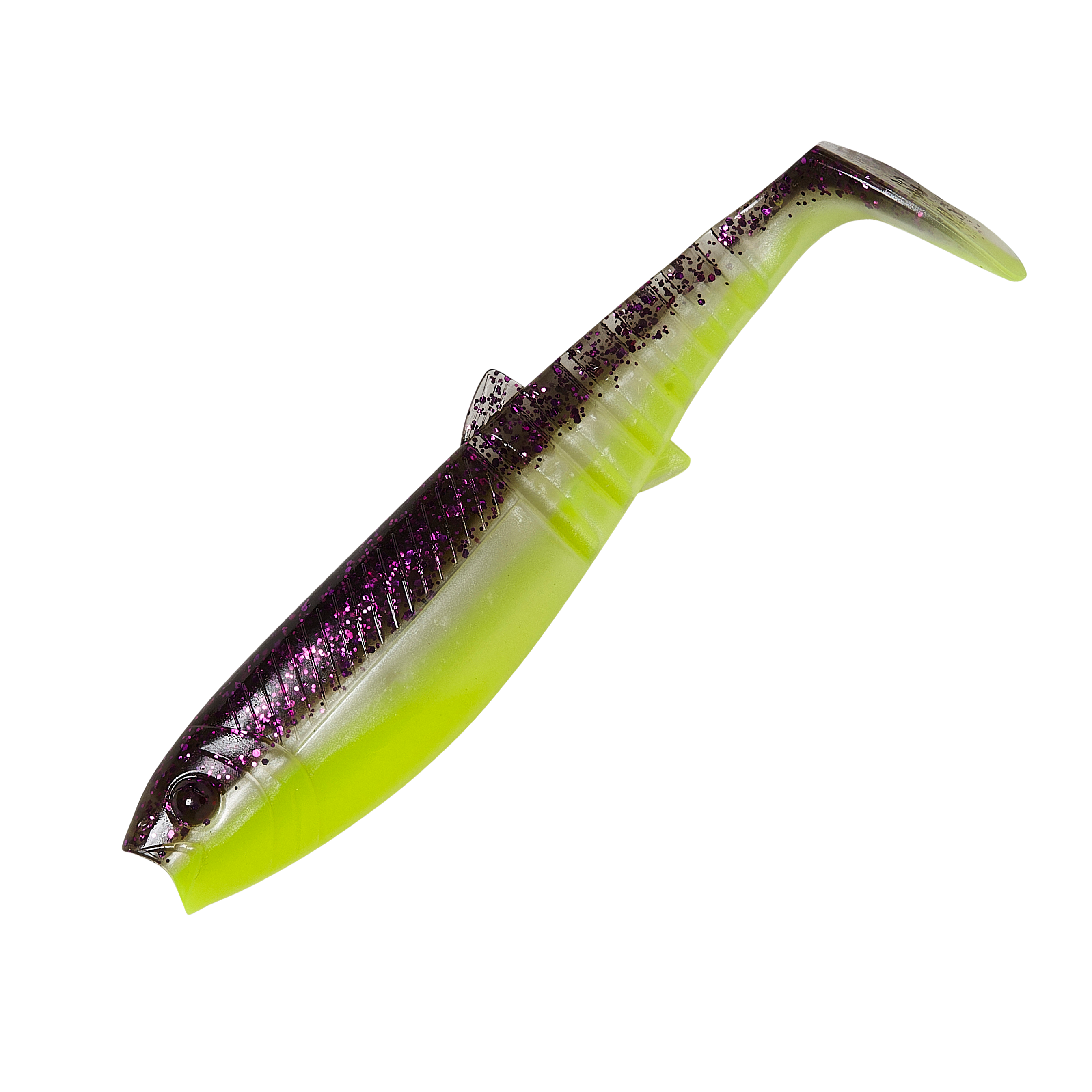 Image of Savage Gear Cannibal Shad - Purple Glitter Bomb