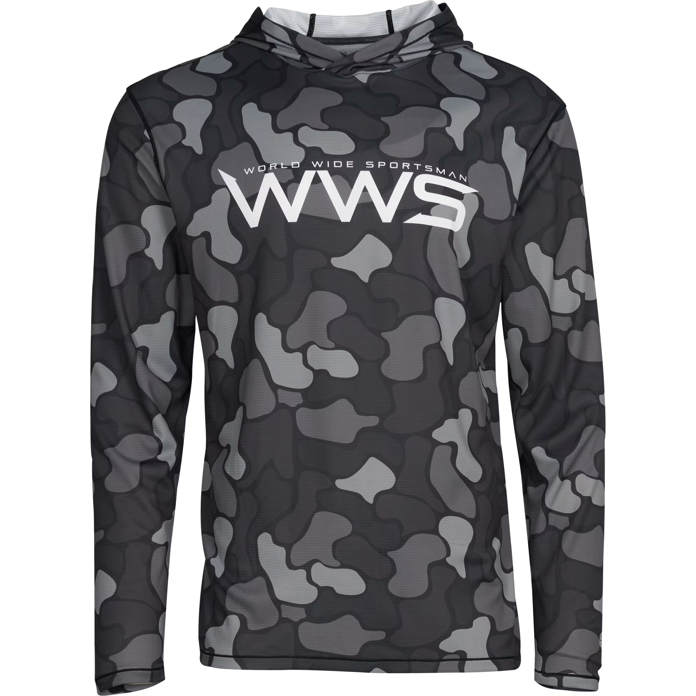 Image of World Wide Sportsman 3D Cool Casting Long-Sleeve Hoodie - City Slicker Camo