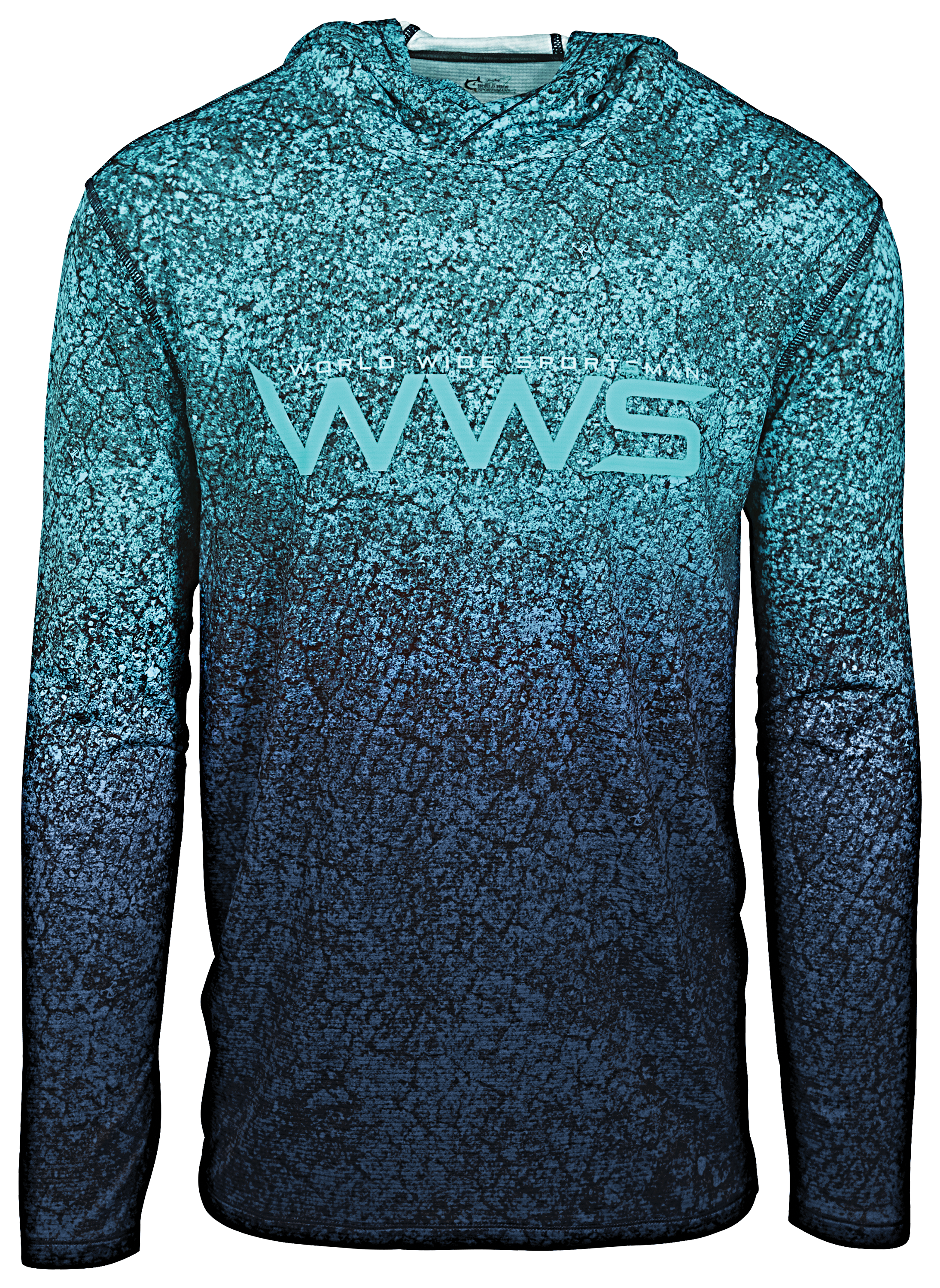 Image of World Wide Sportsman 3D Cool asting Long-Sleeve Hoodie - Crete Camo - XL