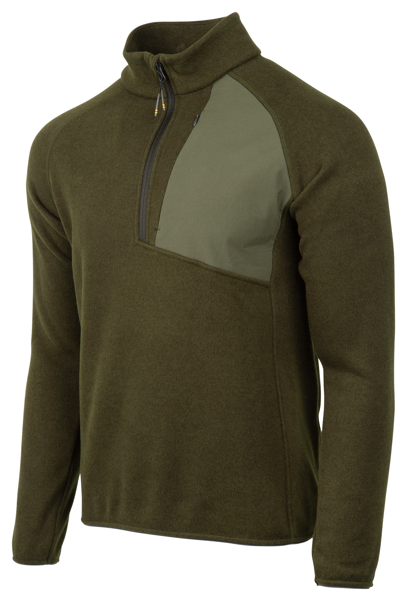 Image of Beretta Abisko Half-Zip Fleece Pullover for Men - Green Moss - 2XL