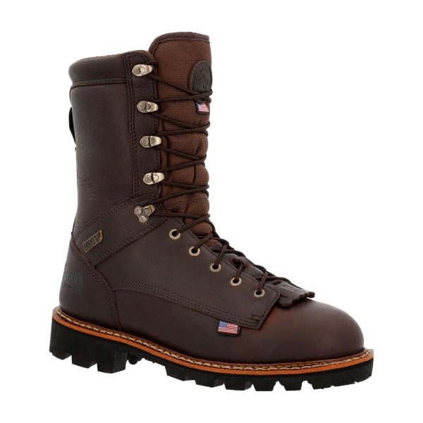 Rocky Elk Stalker 1,000-Gram Insulated Waterproof Hunting Boots for Men - Brown - 8M