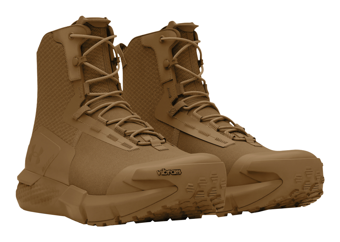 Under Armour Valsetz Tactical Boots for Men - Coyote - 8.5M
