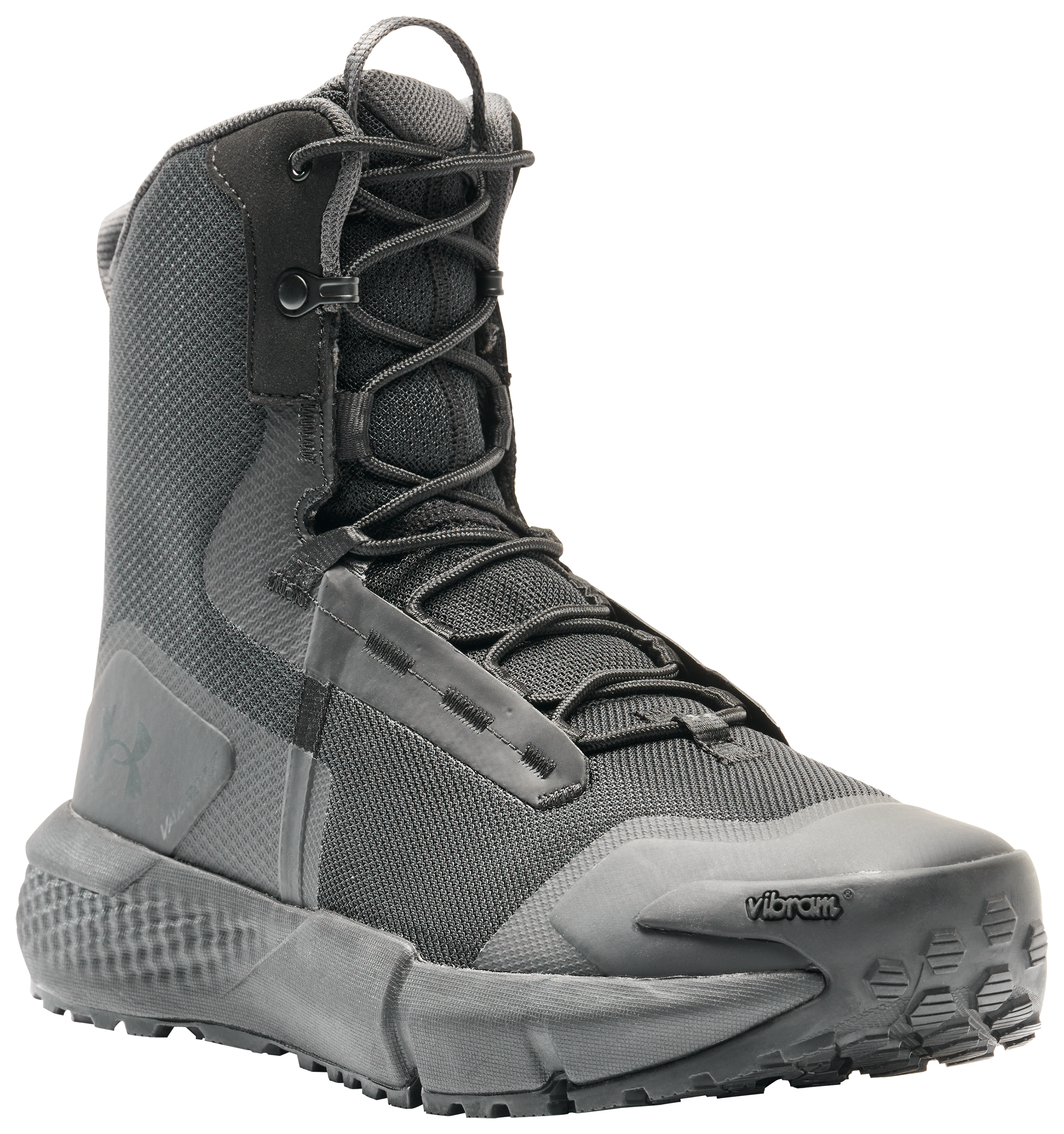 Under Armour Valsetz Side Zip Tactical Boots for Men - Black - 8.5M