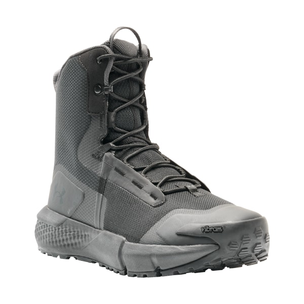 Under Armour Valsetz Side Zip Tactical Boots for Men - Black - 9M