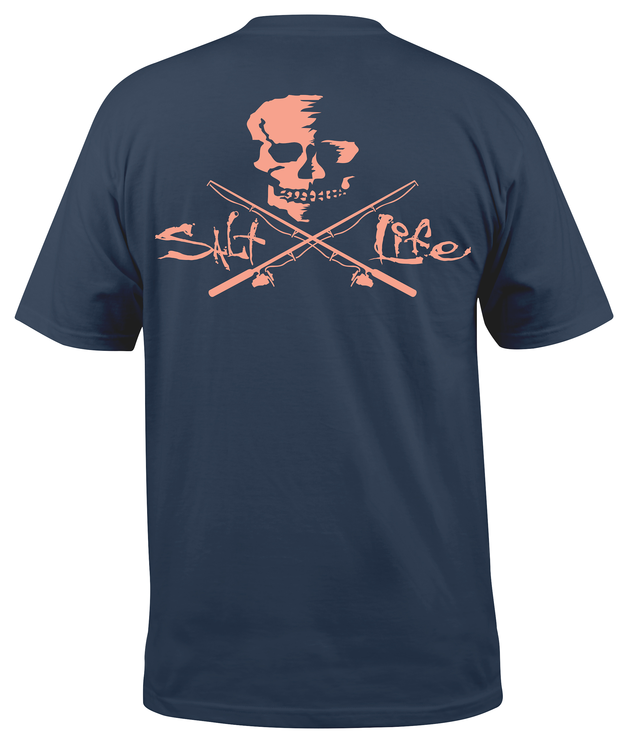 SALT LIFE Skull and Poles Short-Sleeve T-Shirt for Men