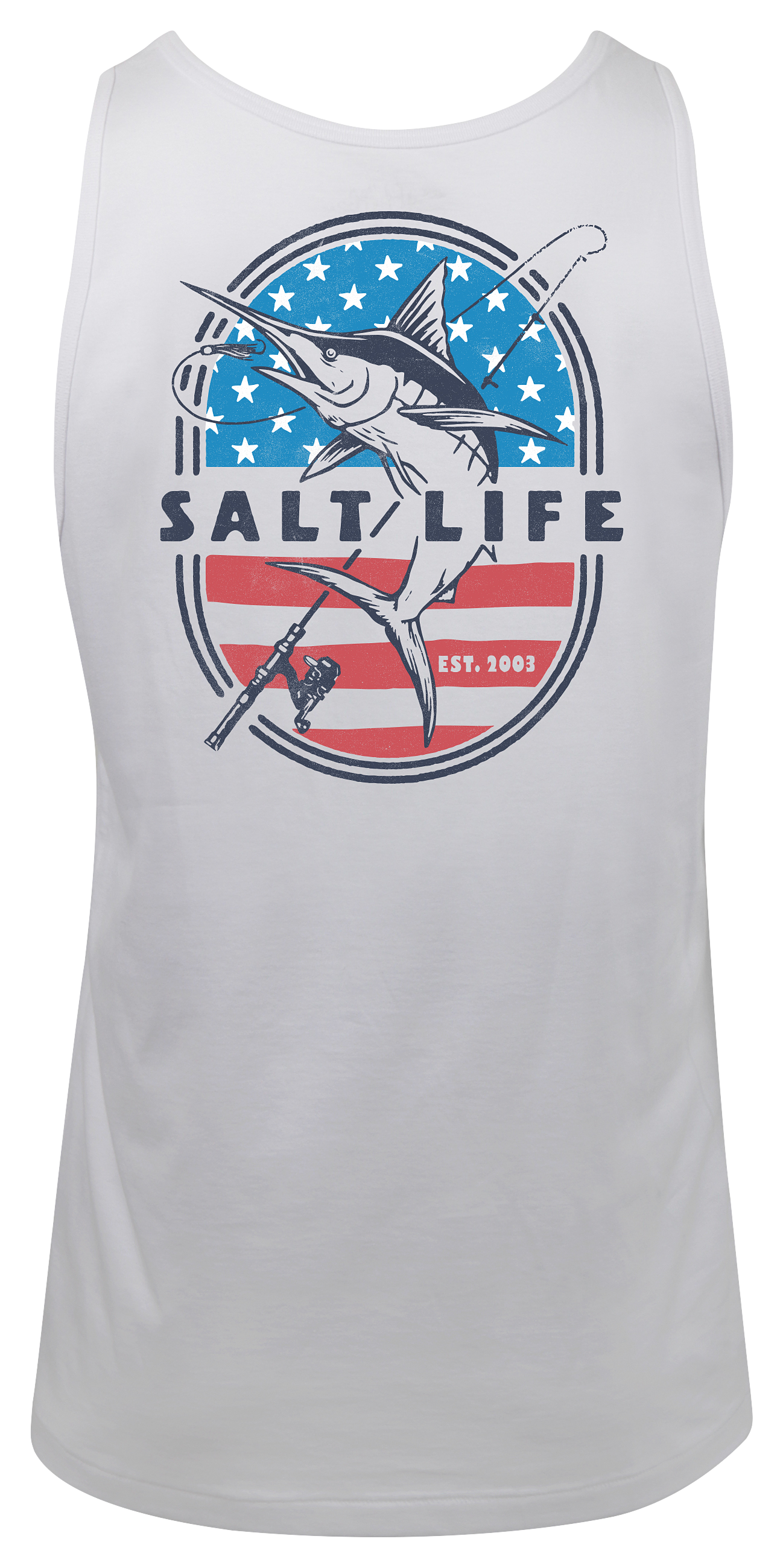 SALT LIFE Salty 'N Proud Tank Top for Men