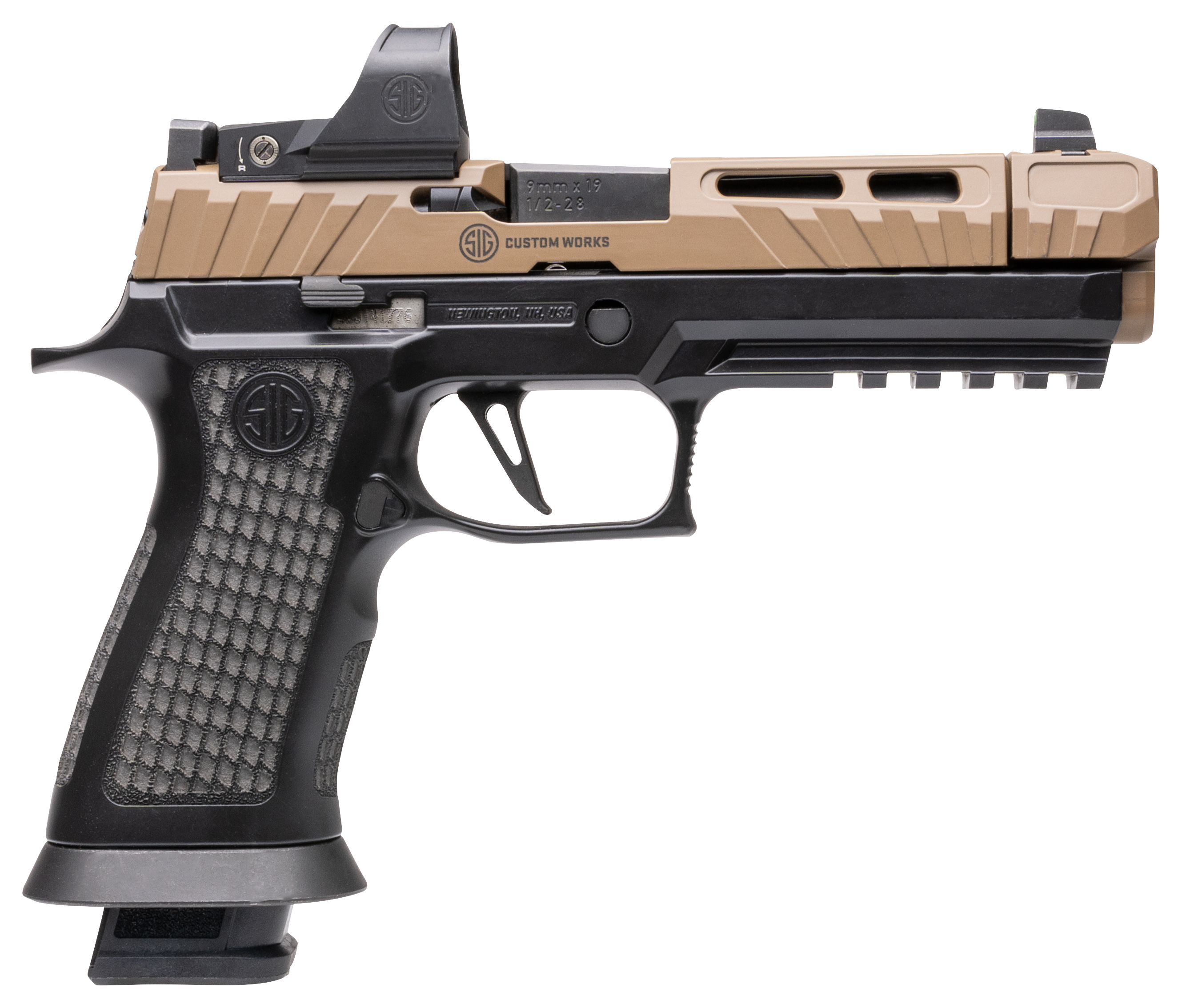 SIG SAUER P365-AXG Legion Semi-Auto Pistol with ROMEO-X Compact Sight