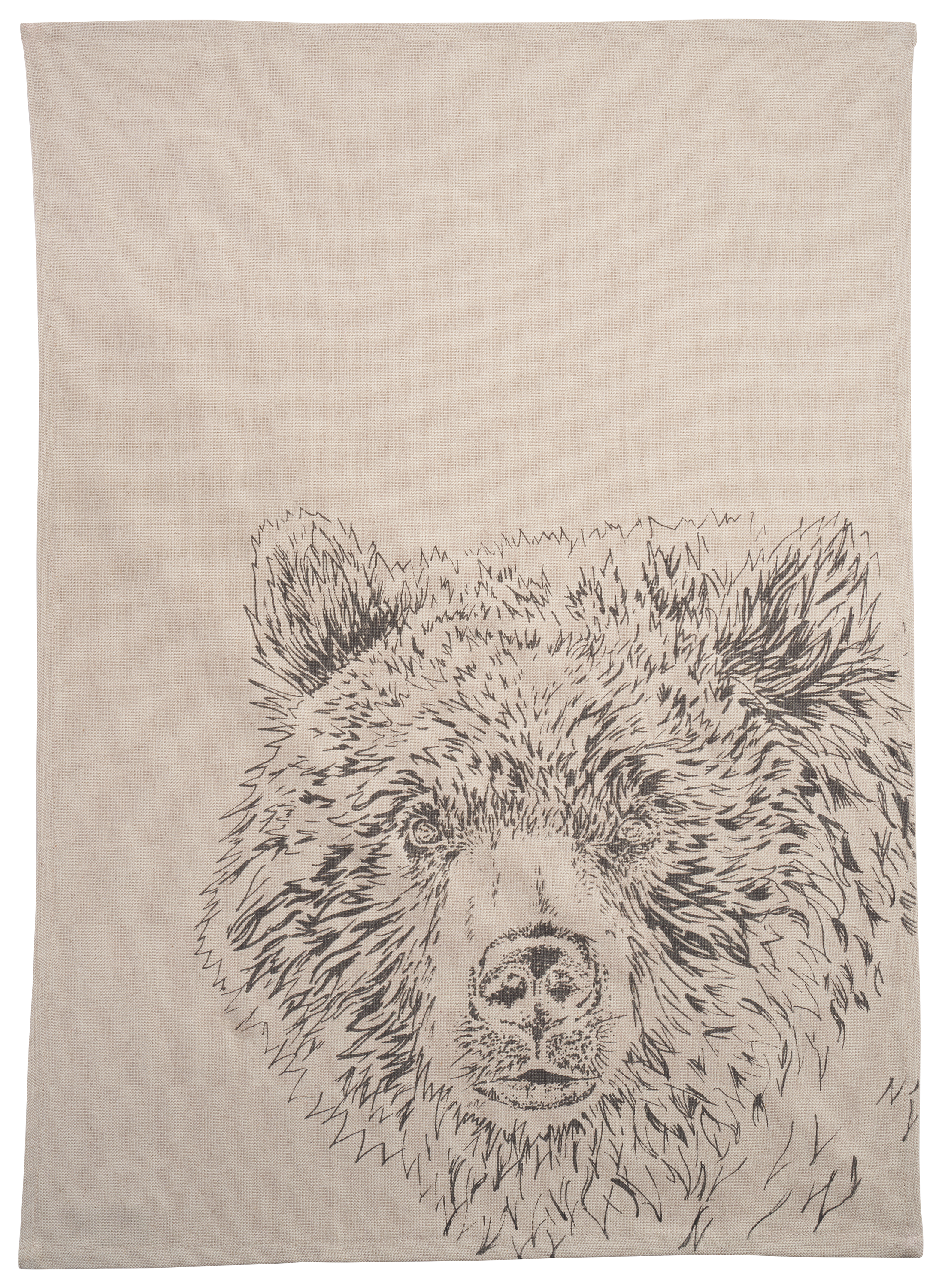 Image of Selbrae House Linen Bear Tea Towel