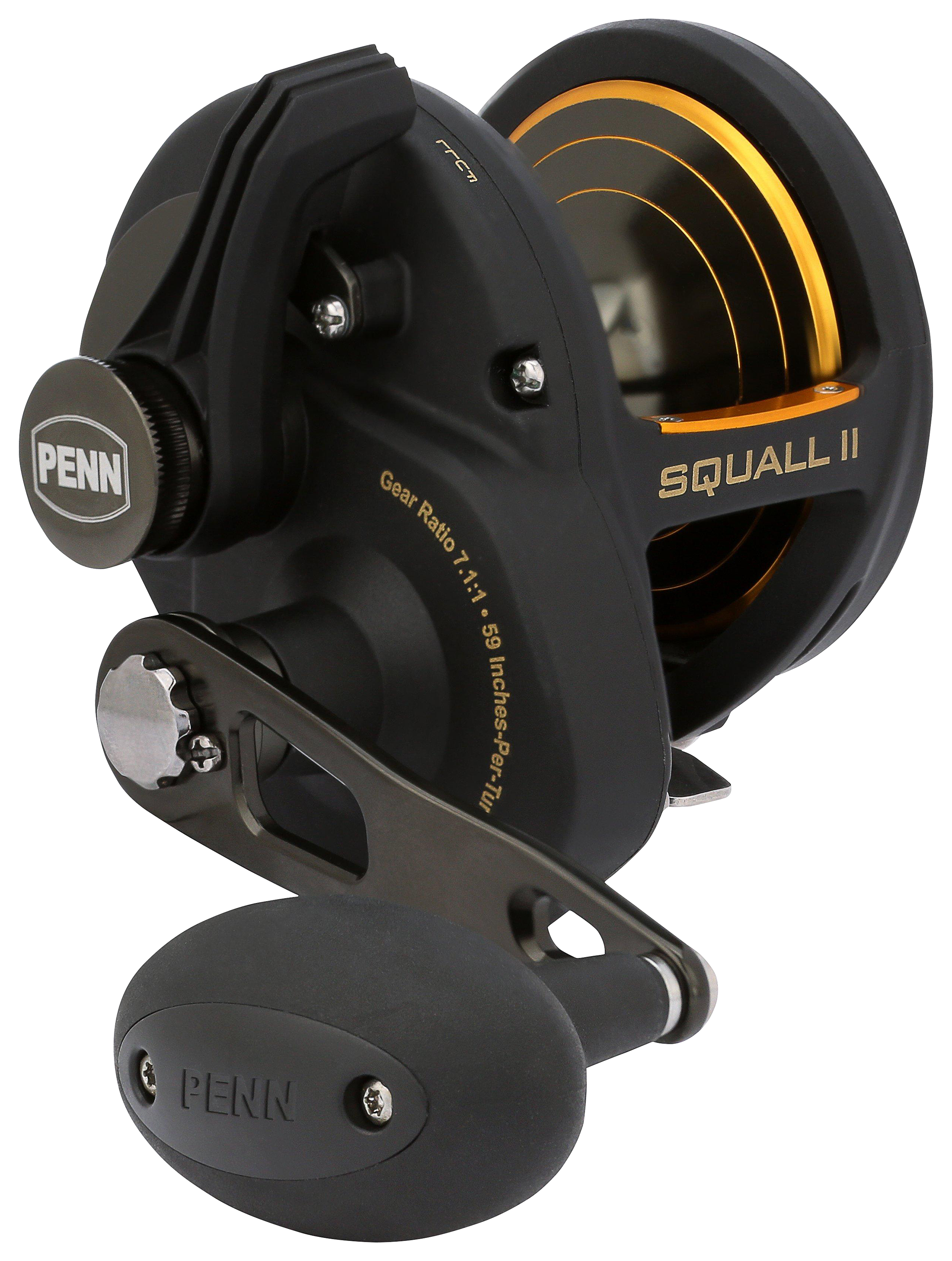 Image of PENN Squall II Lever Drag Conventional Reel - SQLII40NLDHS