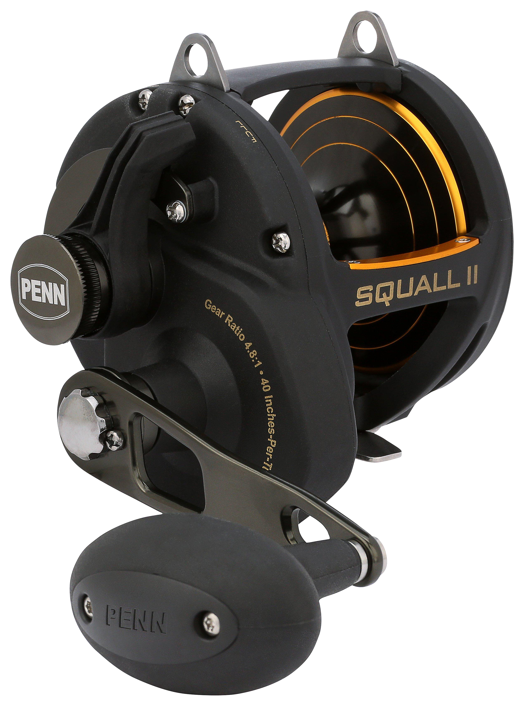 PENN Squall II Lever Drag Conventional Reel - SQLII50LD