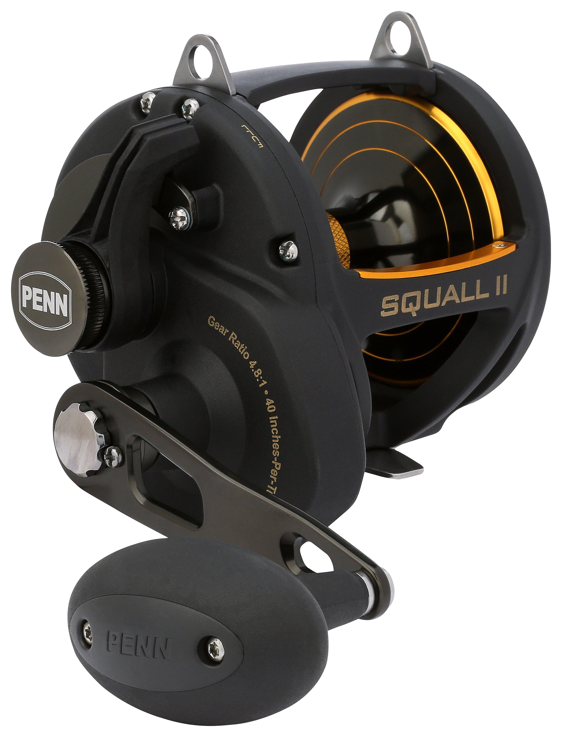Penn Squall 50 Lever Drag Fishing Reel SQL50LD