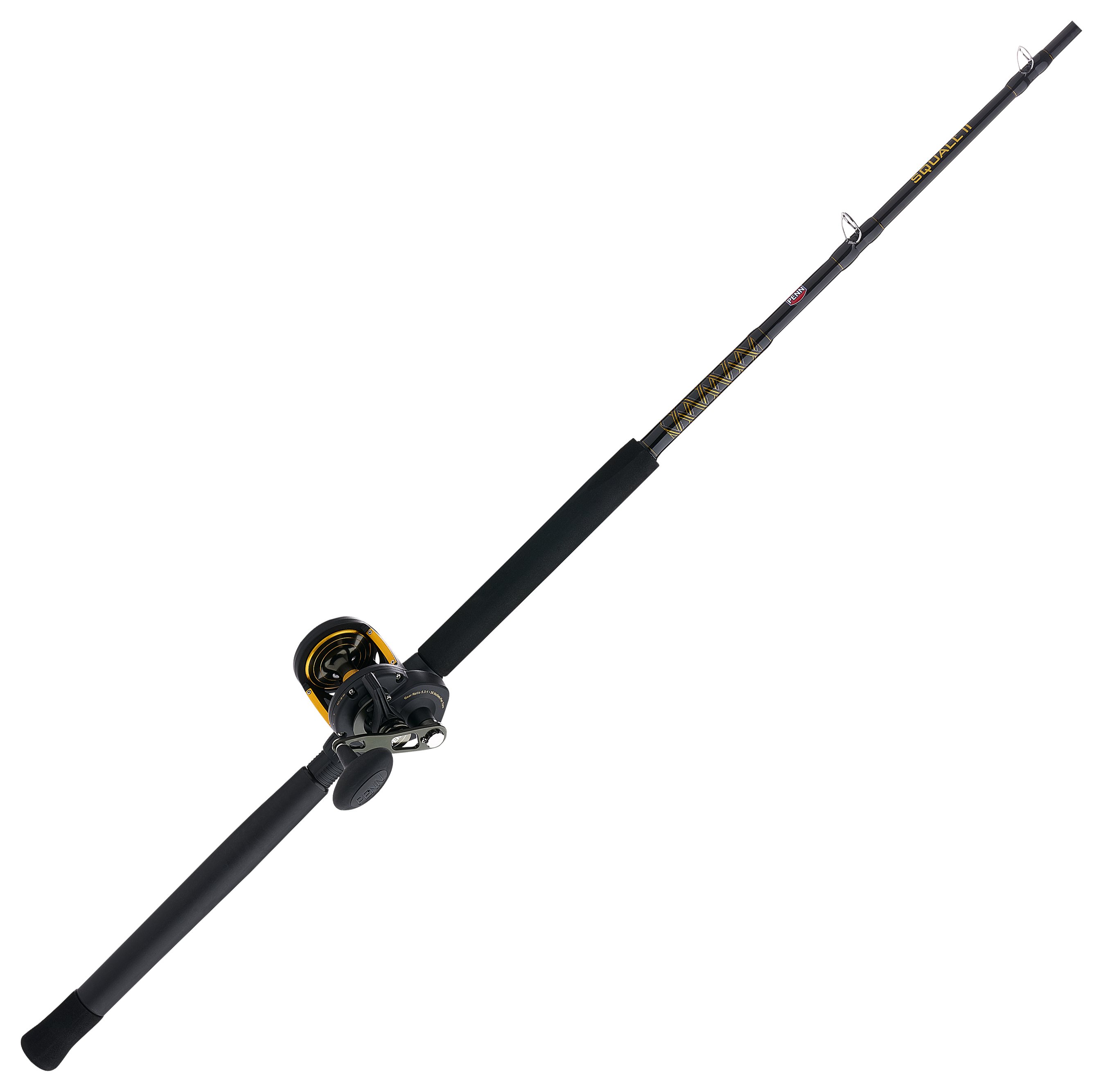 Image of PENN Squall II Lever Drag Conventional Combo - SQLII40LDC70LB