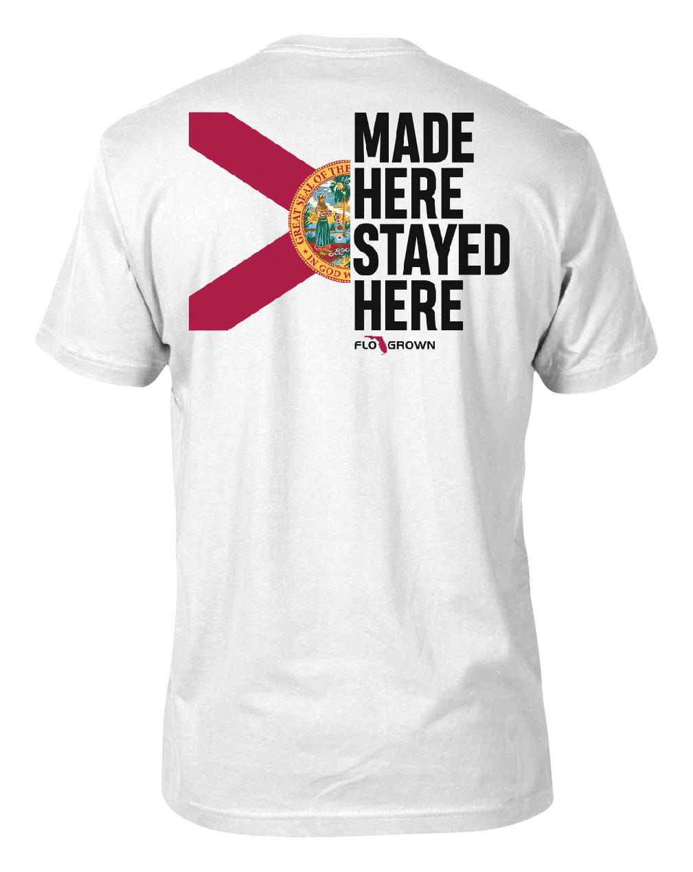 Image of Bass Pro Shops Made Here Graphic Short-Sleeve T-Shirt for Men - White