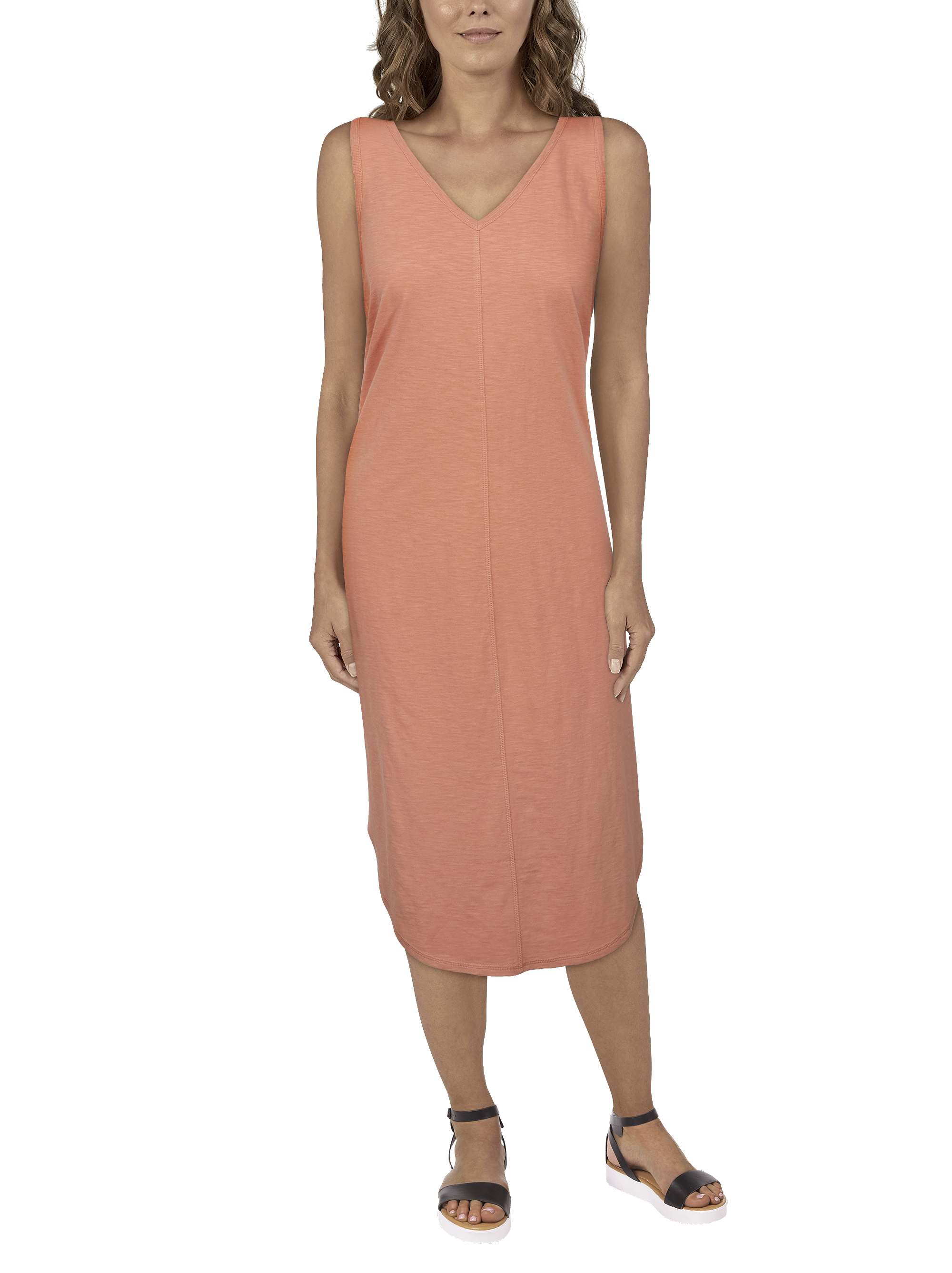 NATURAL REFLECTIONS Midi Tank Dress for Ladies