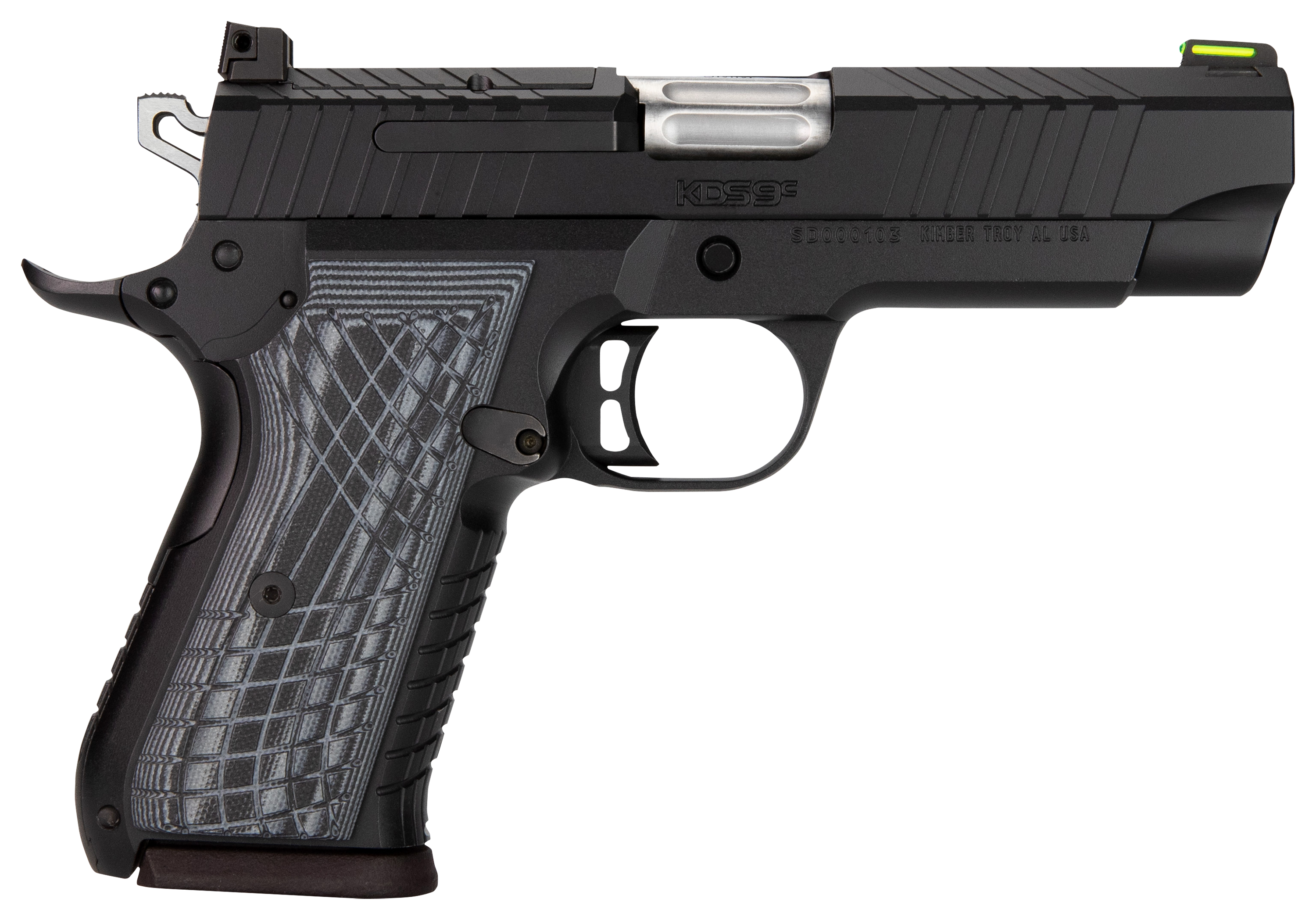 Kimber KDS9C SemiAuto Pistol  Black  15 Round