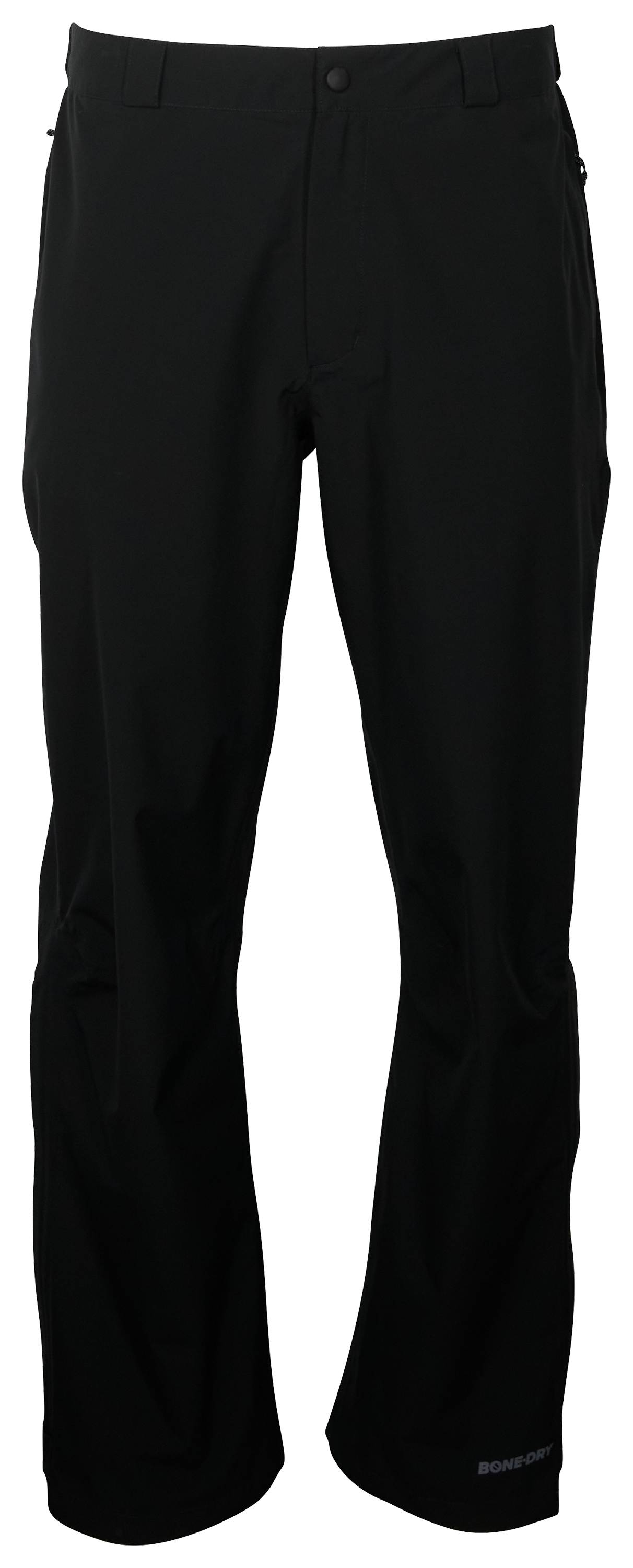 Image of Ascend Rainy River 2.5 Pants with BONE-DRY Silver for Men - Black - 2XLT