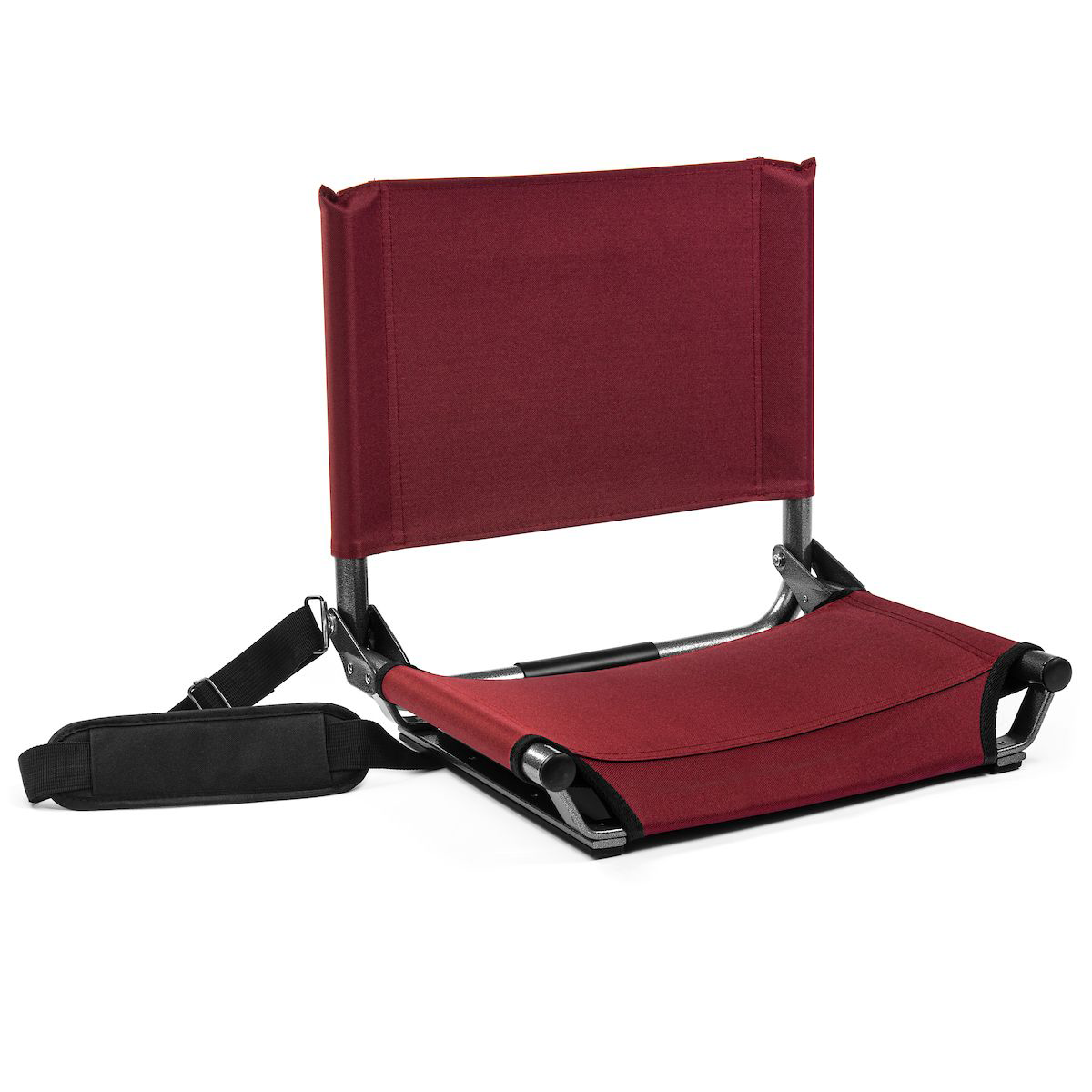 Image of Cascade Mountain Tech Ultralight Stadium Seat - Maroon