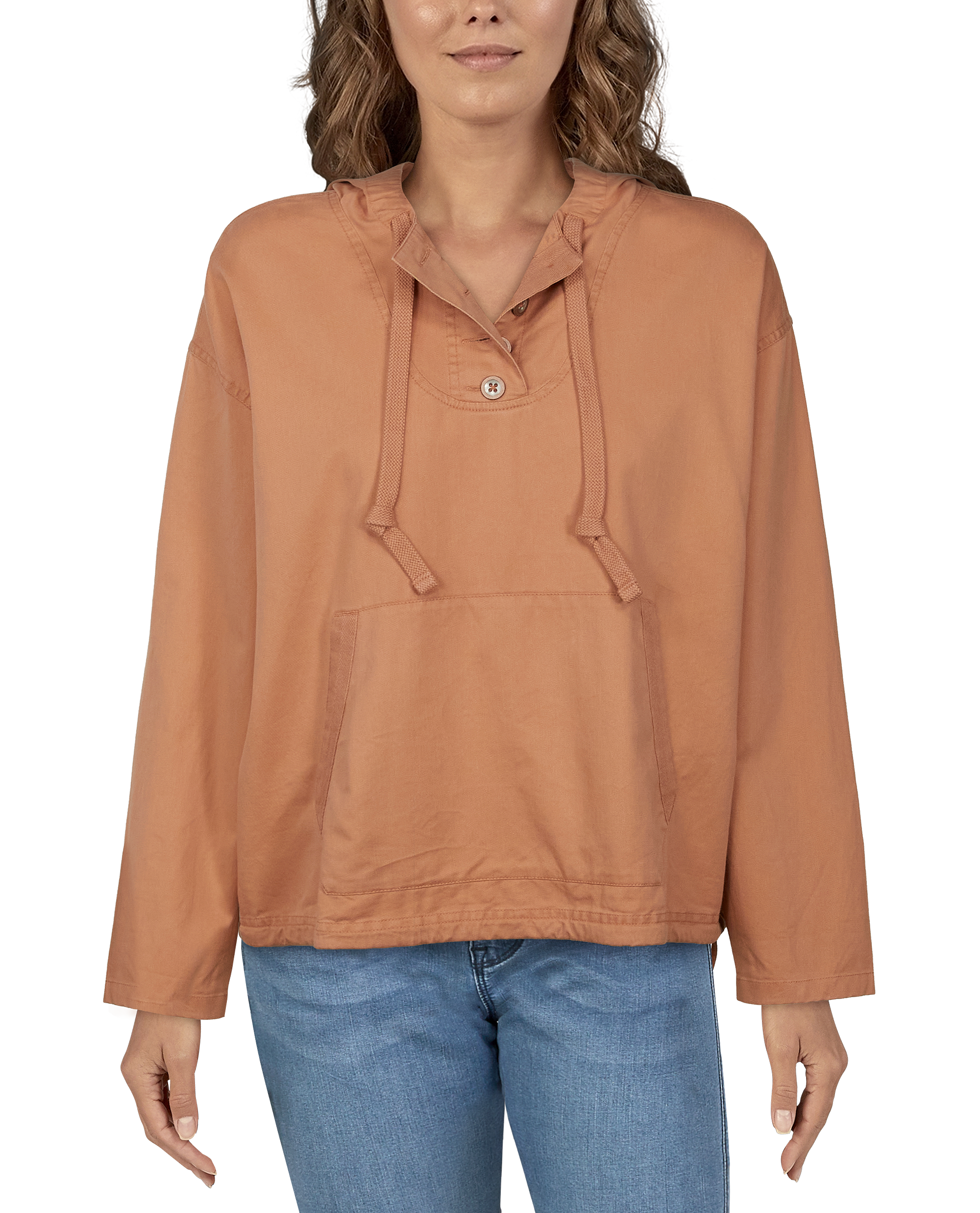NATURAL REFLECTIONS Utility Pullover Hoodie