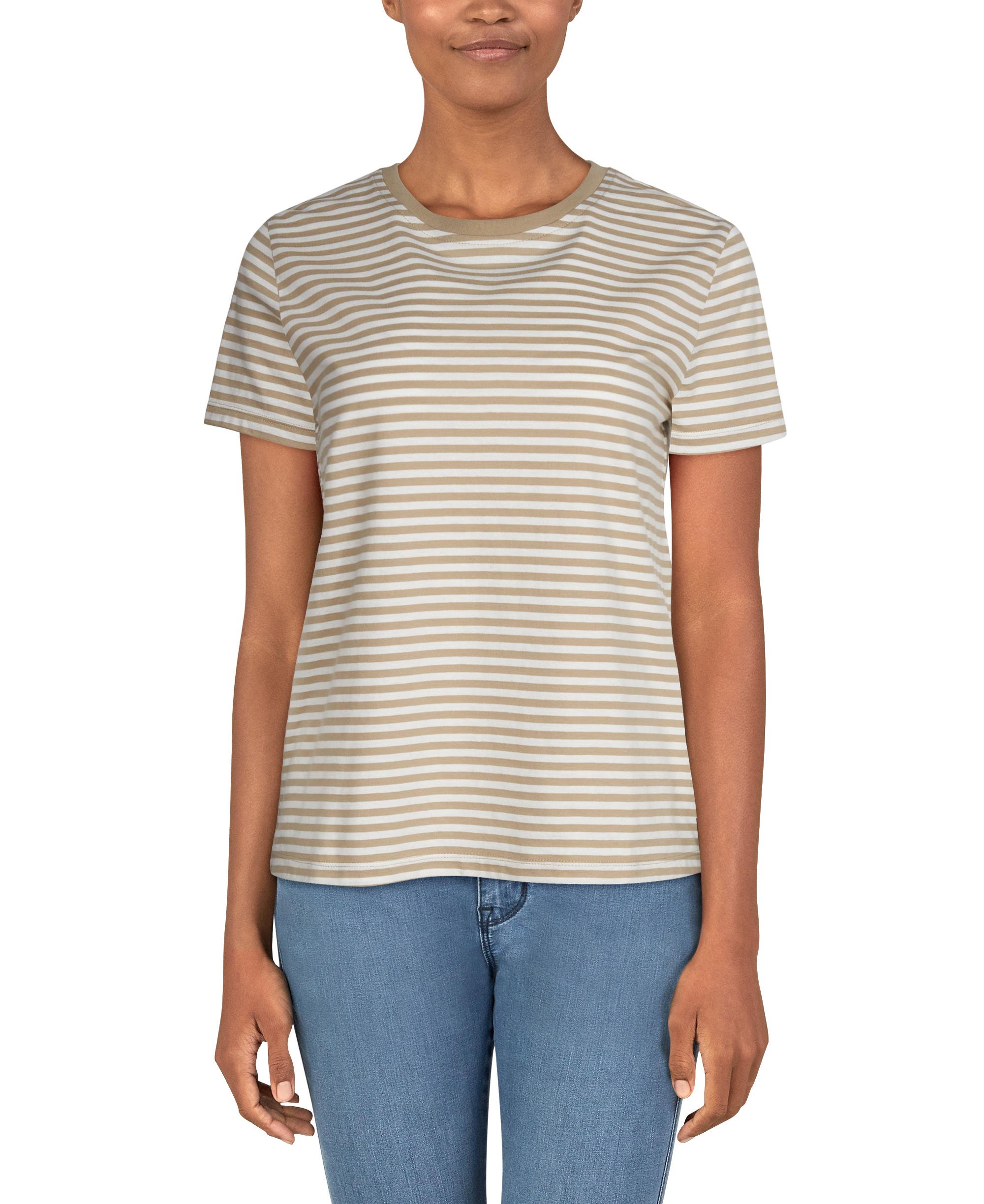 NATURAL REFLECTIONS Everyday Crew Short-Sleeve T-Shirt for Ladies