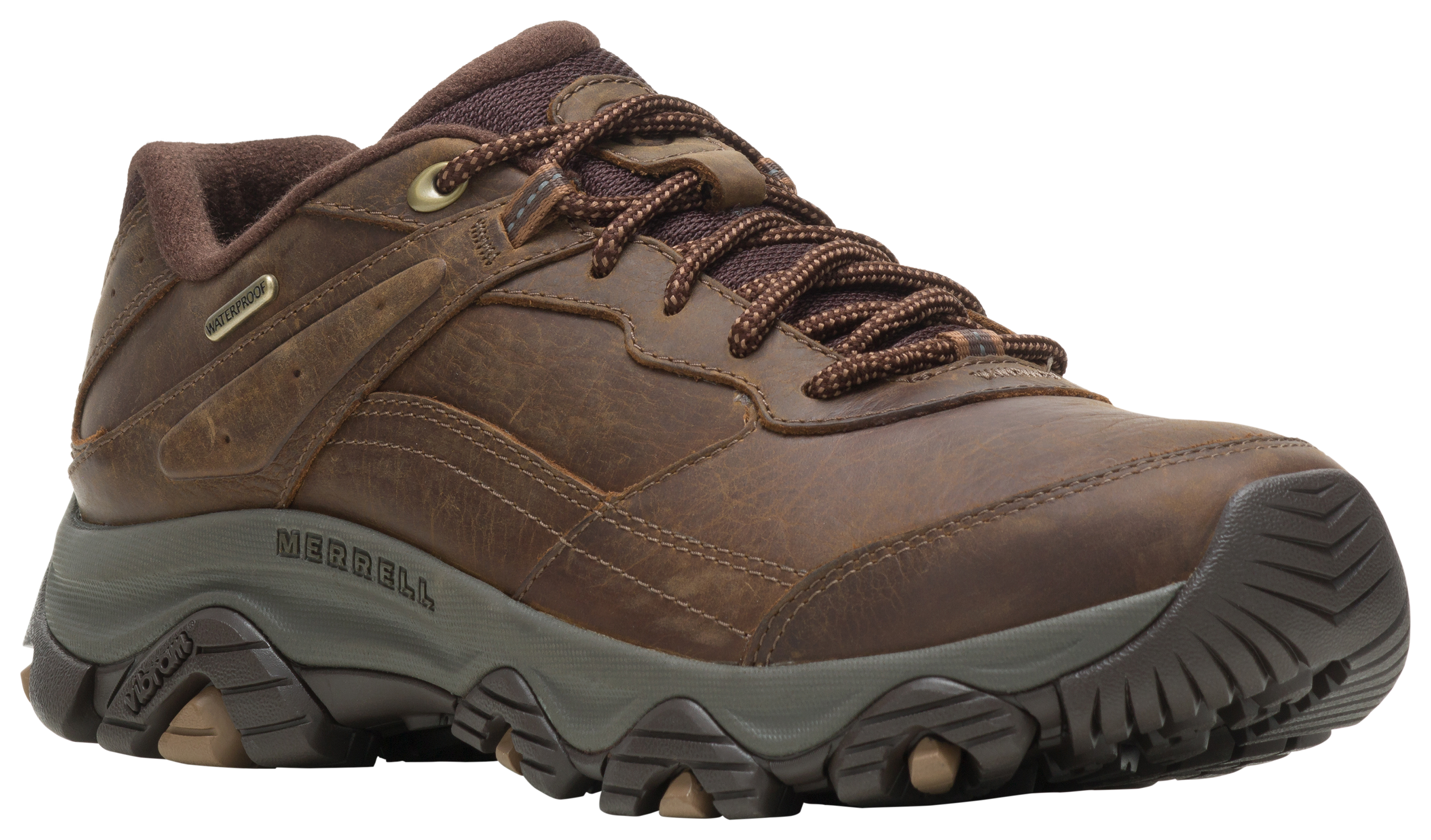 Image of Merrell Moab Adventure 3 Waterproof Casual Shoes for Men - Earth - 8.5M