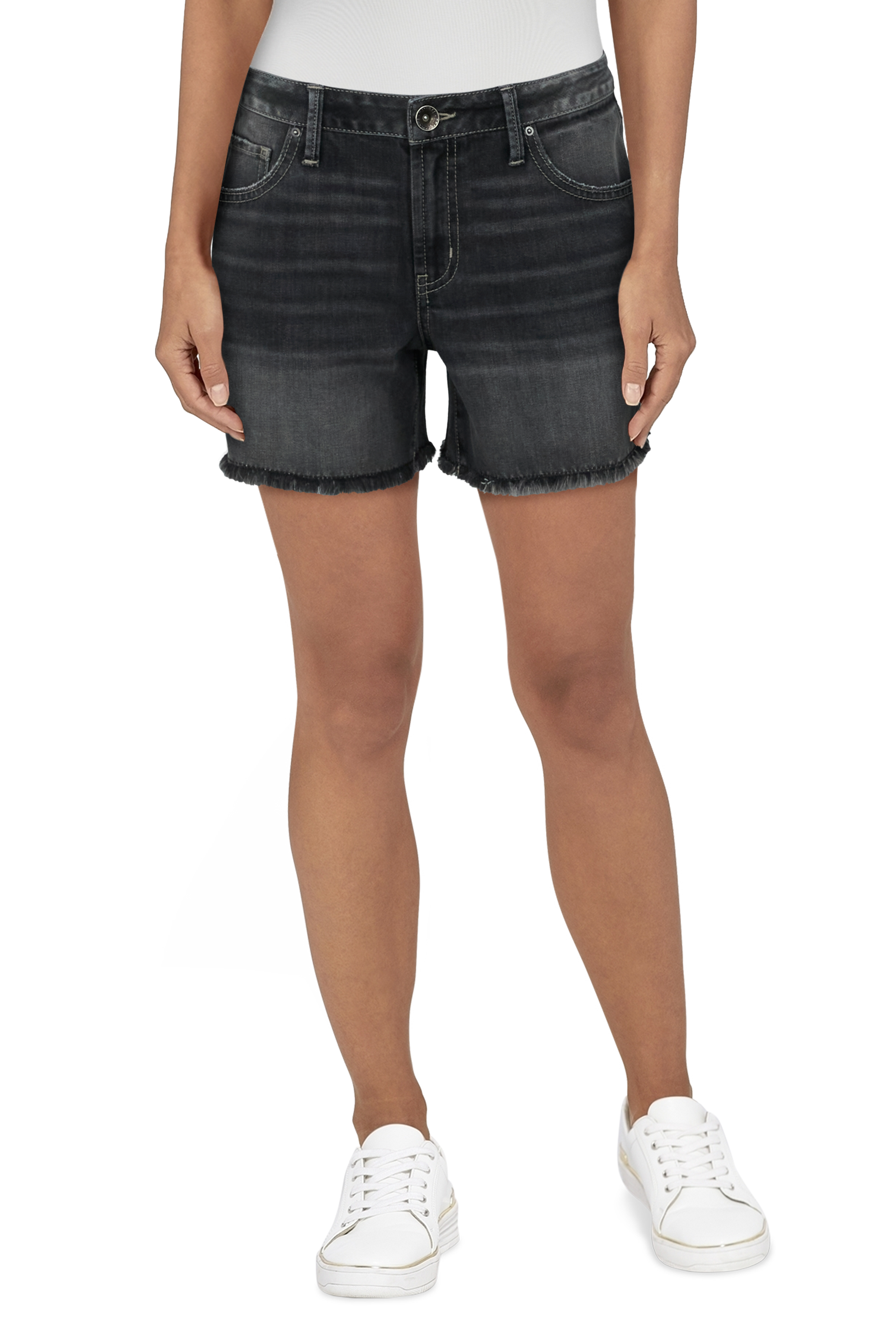 NATURAL REFLECTIONS Weekend Cotton Cutoff Shorts