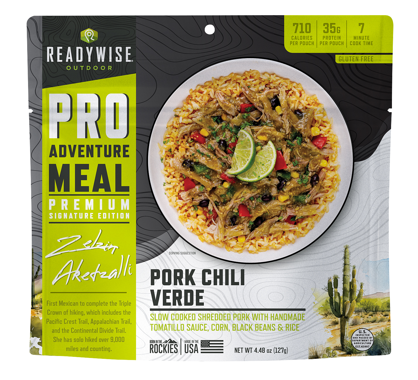 Image of ReadyWise Pro Adventure Meal Pork Chili Verde