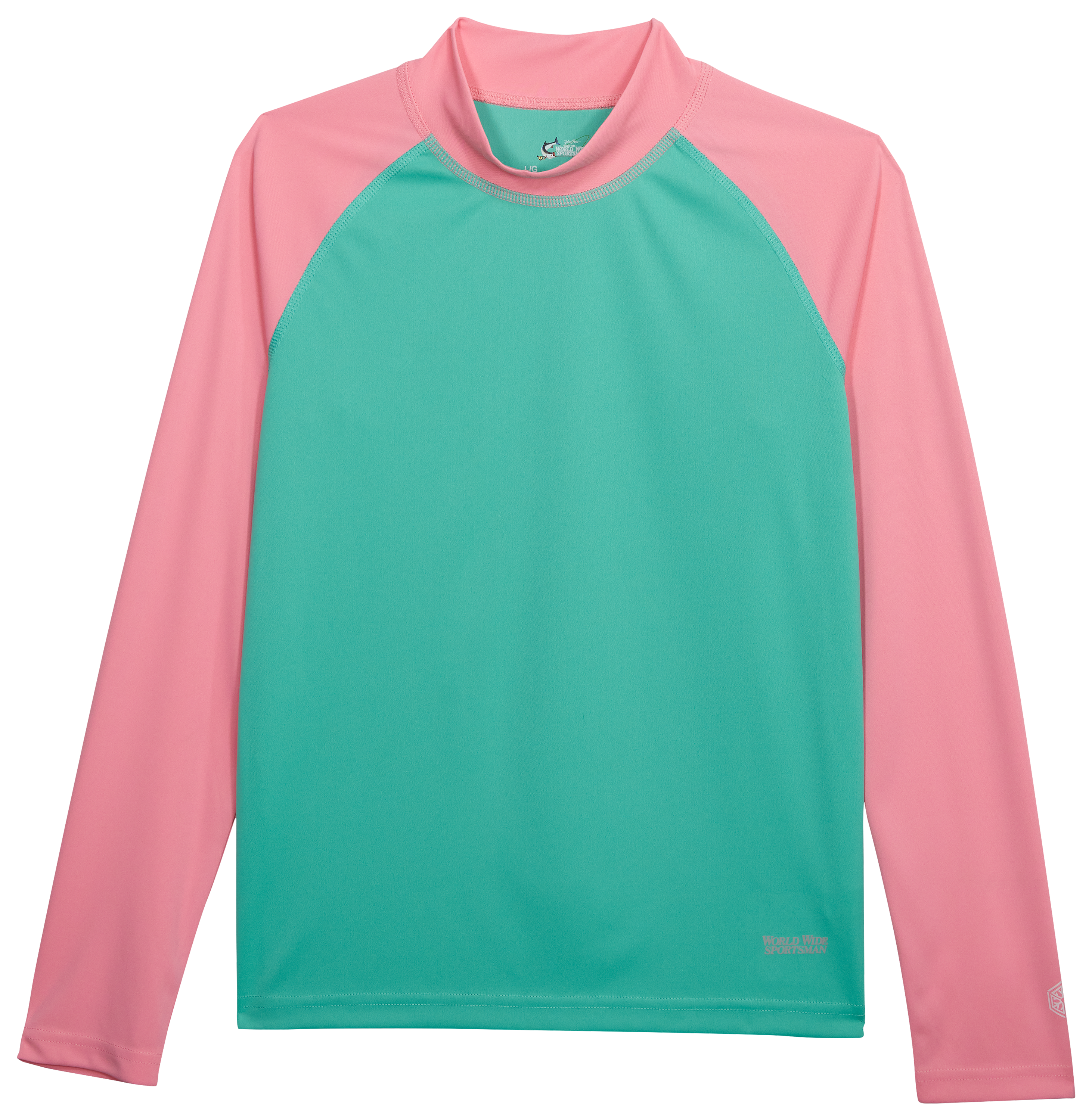 WORLD WIDE SPORTSMAN 3D Cool Colorblock Sun Shirt for Kids