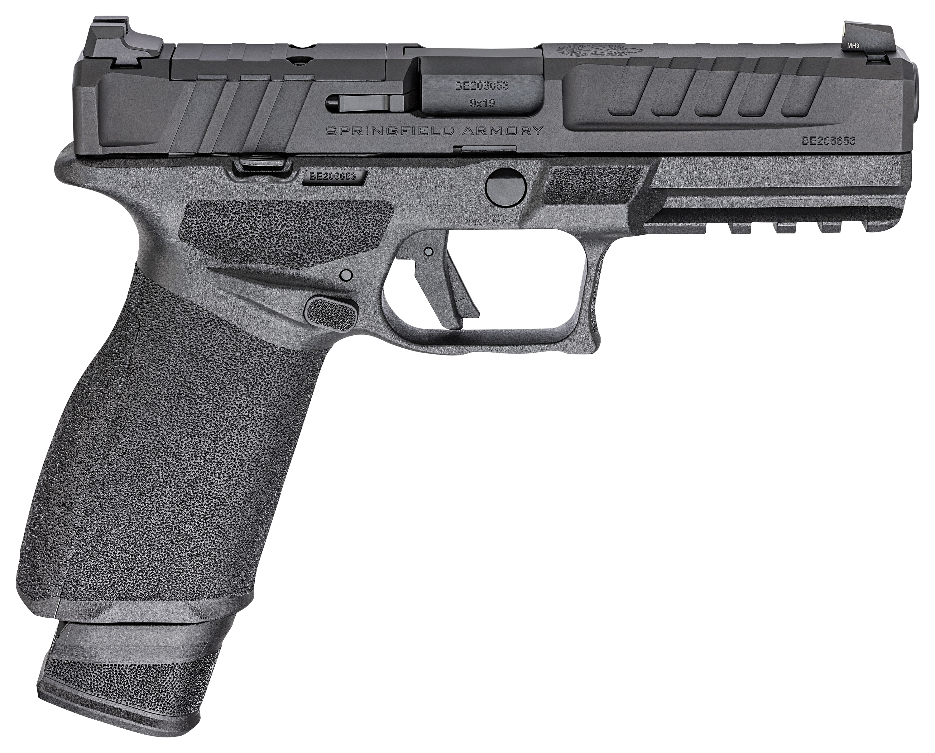 Springfield Armory Echelon Semi-Auto Pistol with U-Notch Sight - Black  - 17 + 1/20 + 1