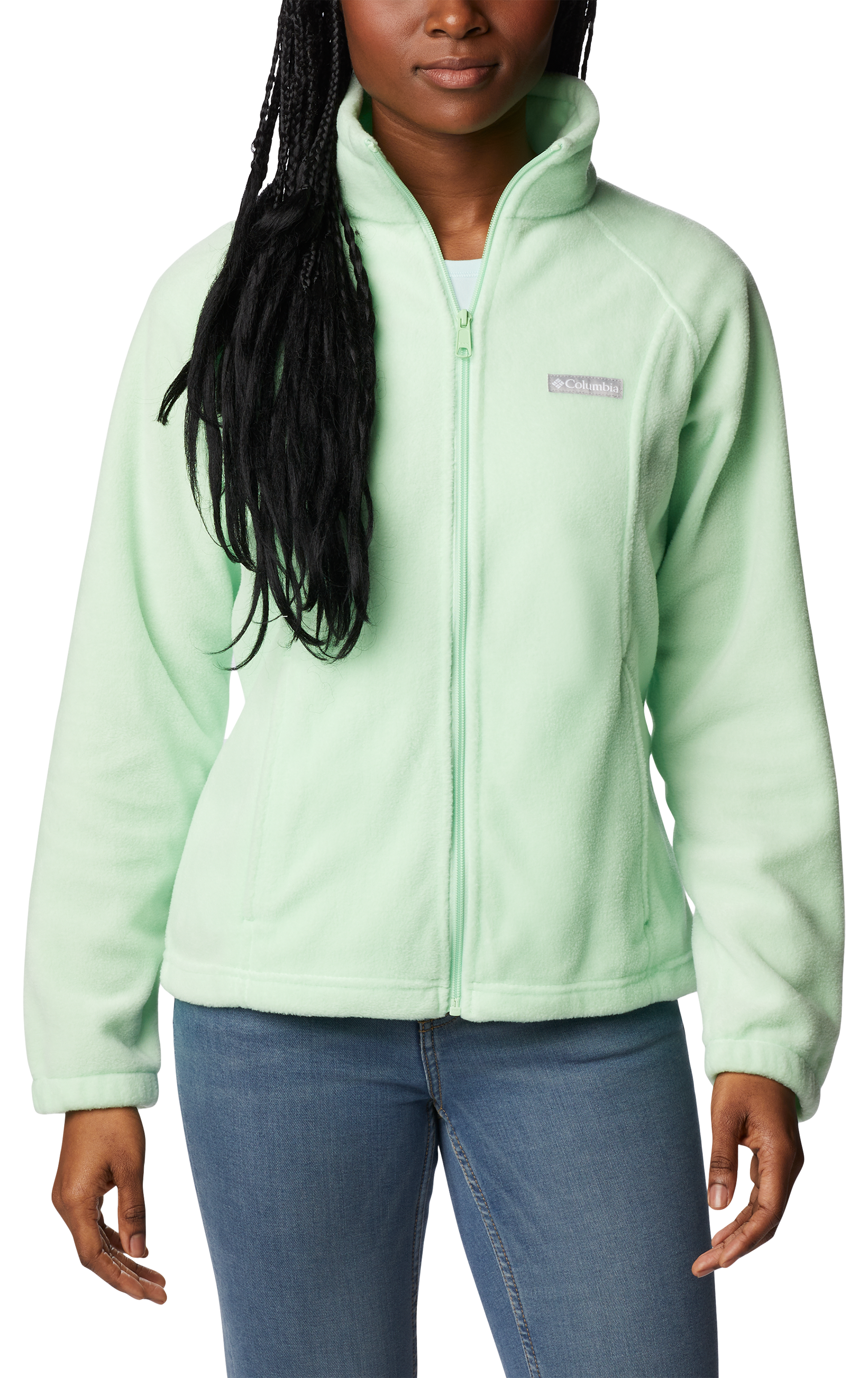 Image of Columbia Benton Springs Full-Zip Fleece Jacket for Ladies - Key West - L