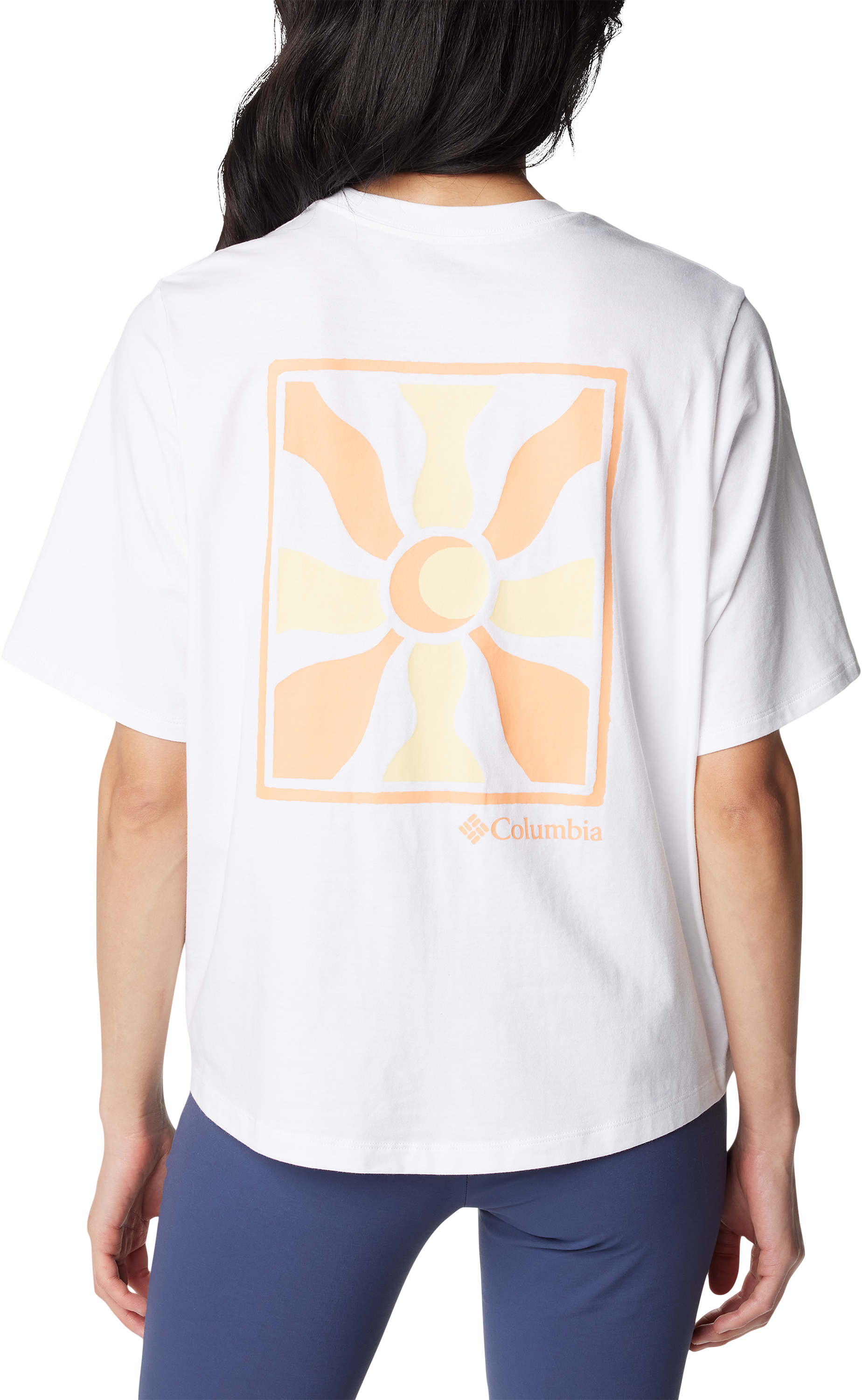 COLUMBIA North Cascades Wavy Rays Short-Sleeve T-Shirt for Ladies