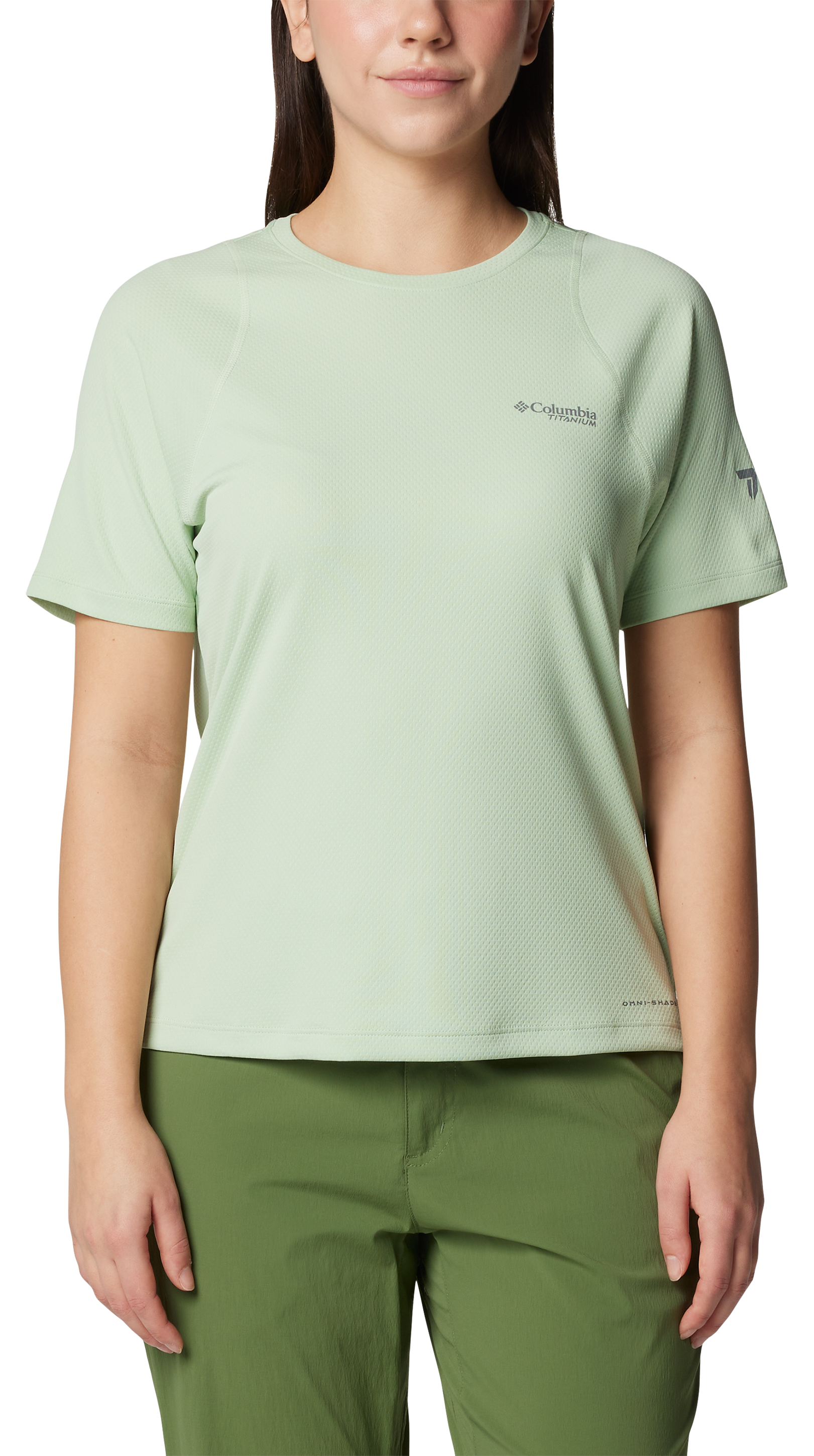 Columbia - Summit Valley Short Sleeve Technical Shirt - Sage Leaf Size L - Men
