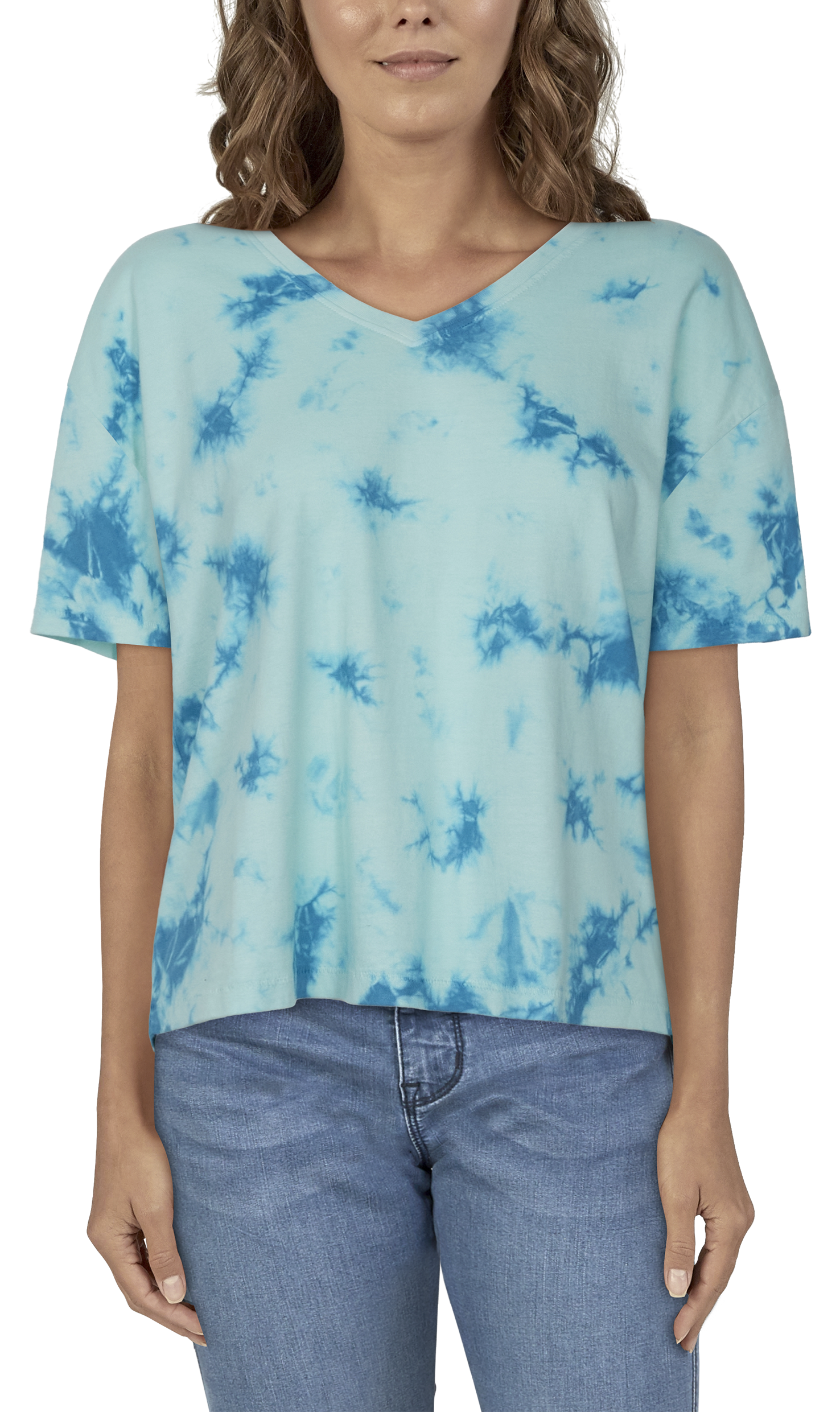 Natural Reflections Brush Creek Waffle Short-Sleeve T-Shirt for Ladies