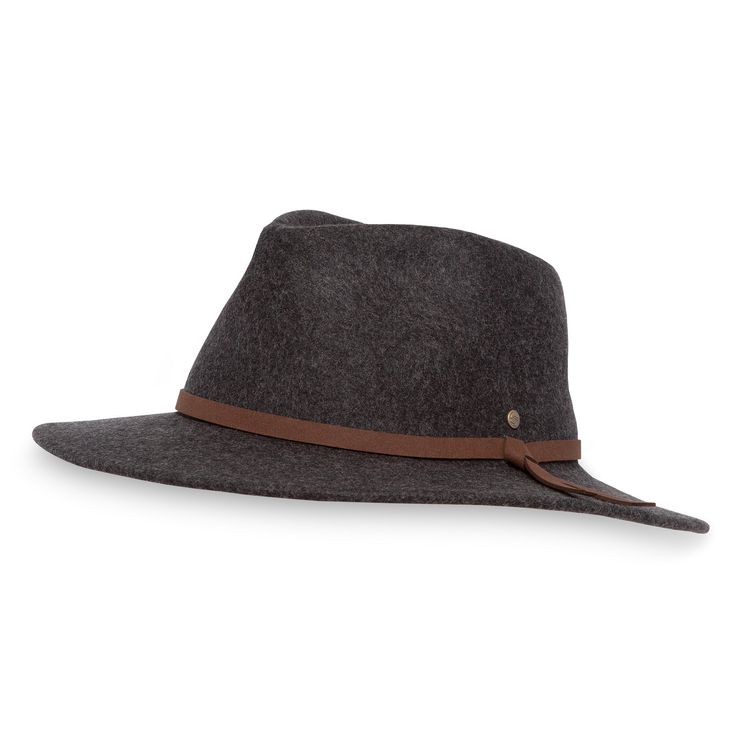 Image of Sunday Afternoons Quinn Hat for Ladies - Heathered Dark Gray - M