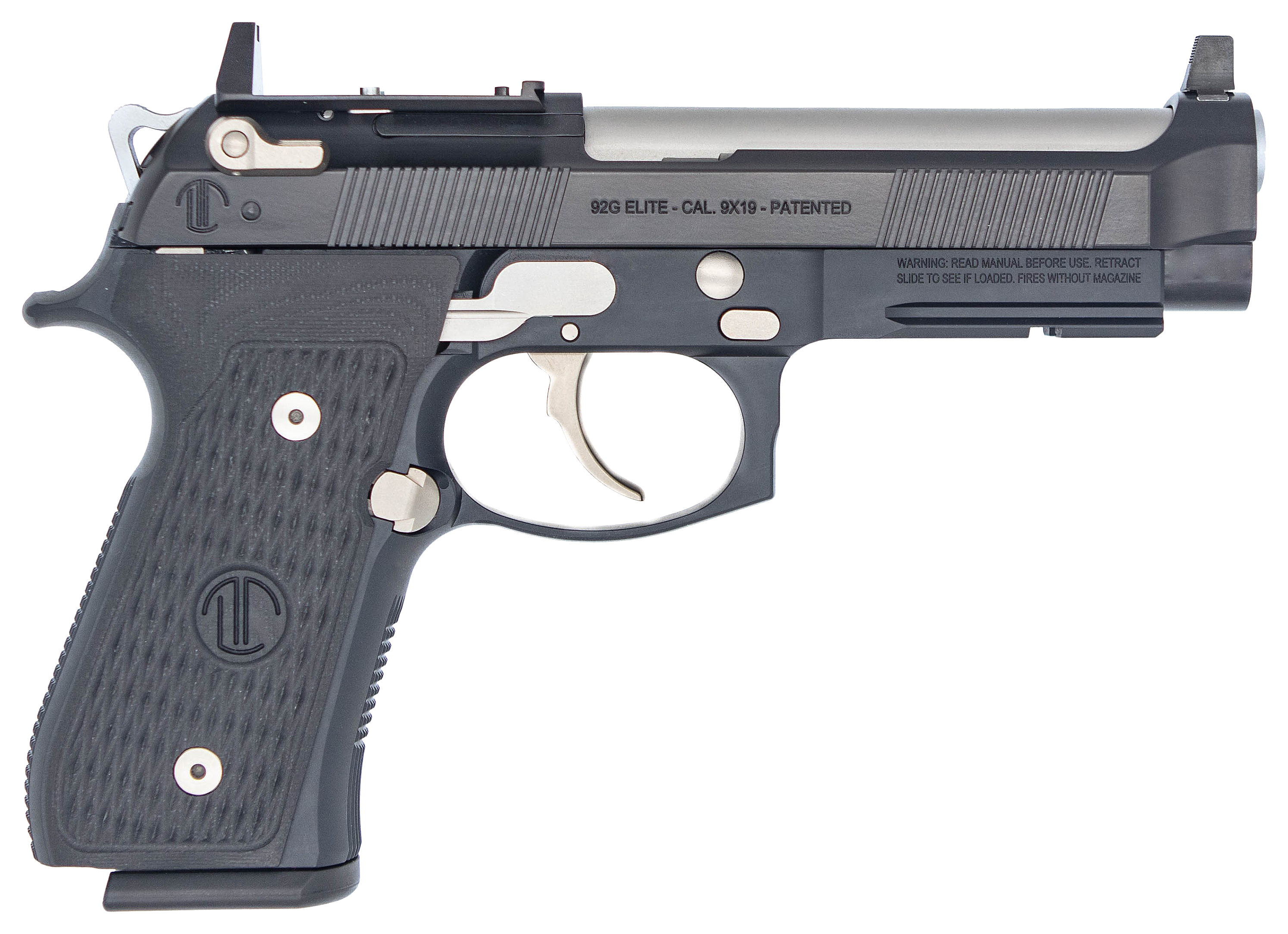 Langdon Tactical Beretta 92G Elite LTT Semi-Auto Pistol with Trigger Job, NP3, and RDO Slide - 10 Round Capacity - Langdon Tactical