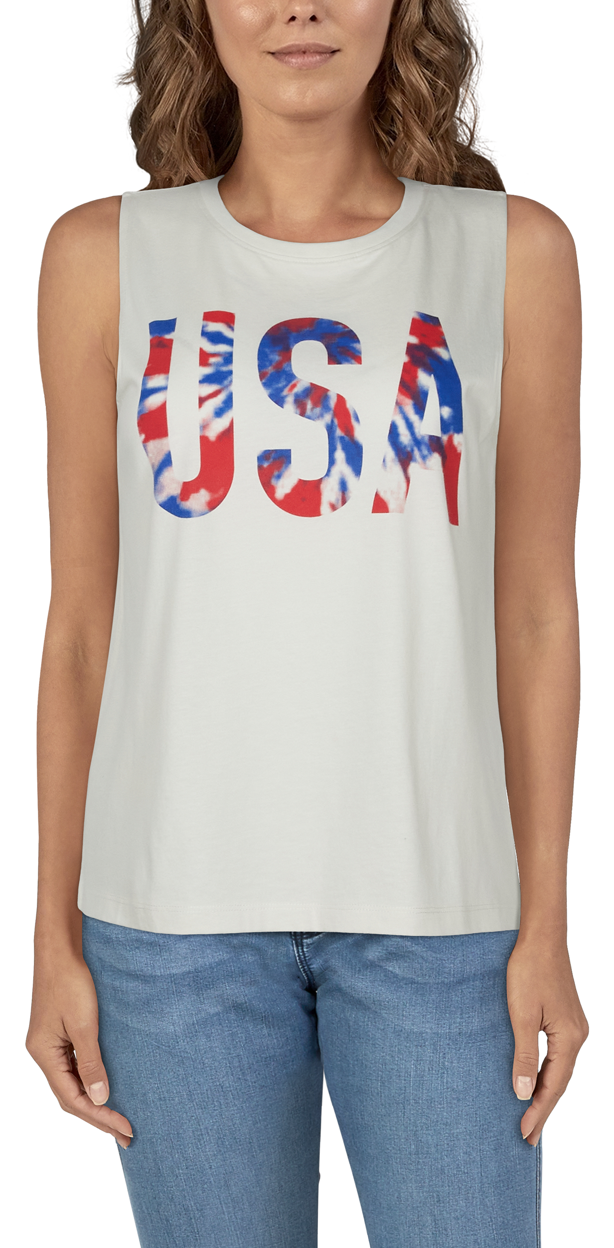 NATURAL REFLECTIONS USA Tank Top for Ladies