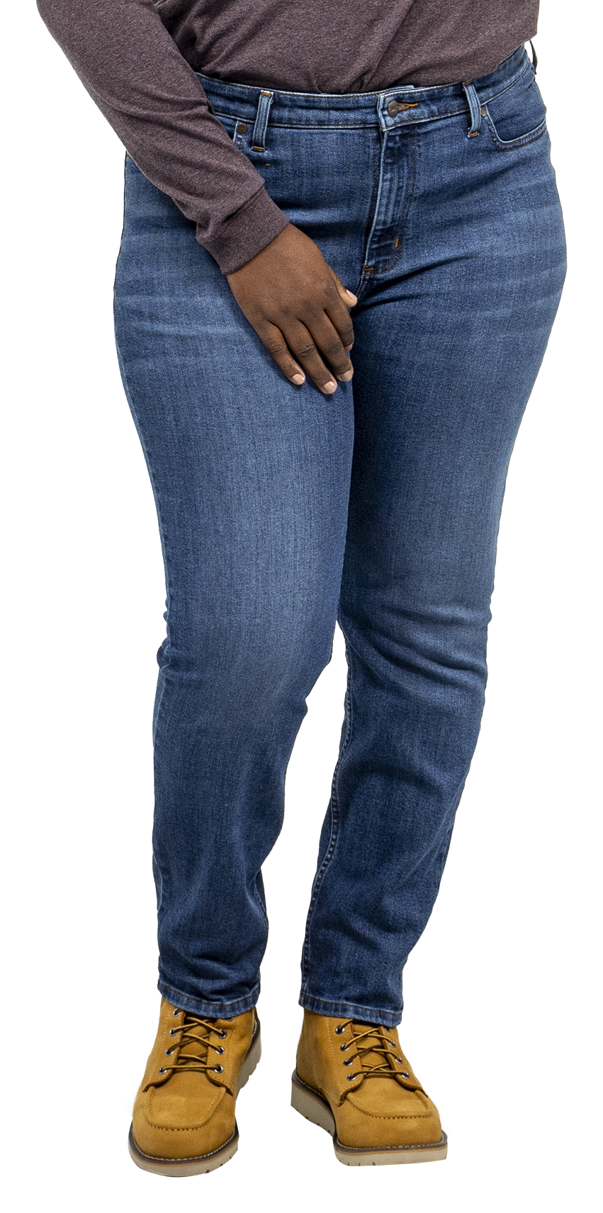 Carhartt Rugged Flex Slim-Fit Tapered Jeans for Ladies - Laurel - 20 - Regular